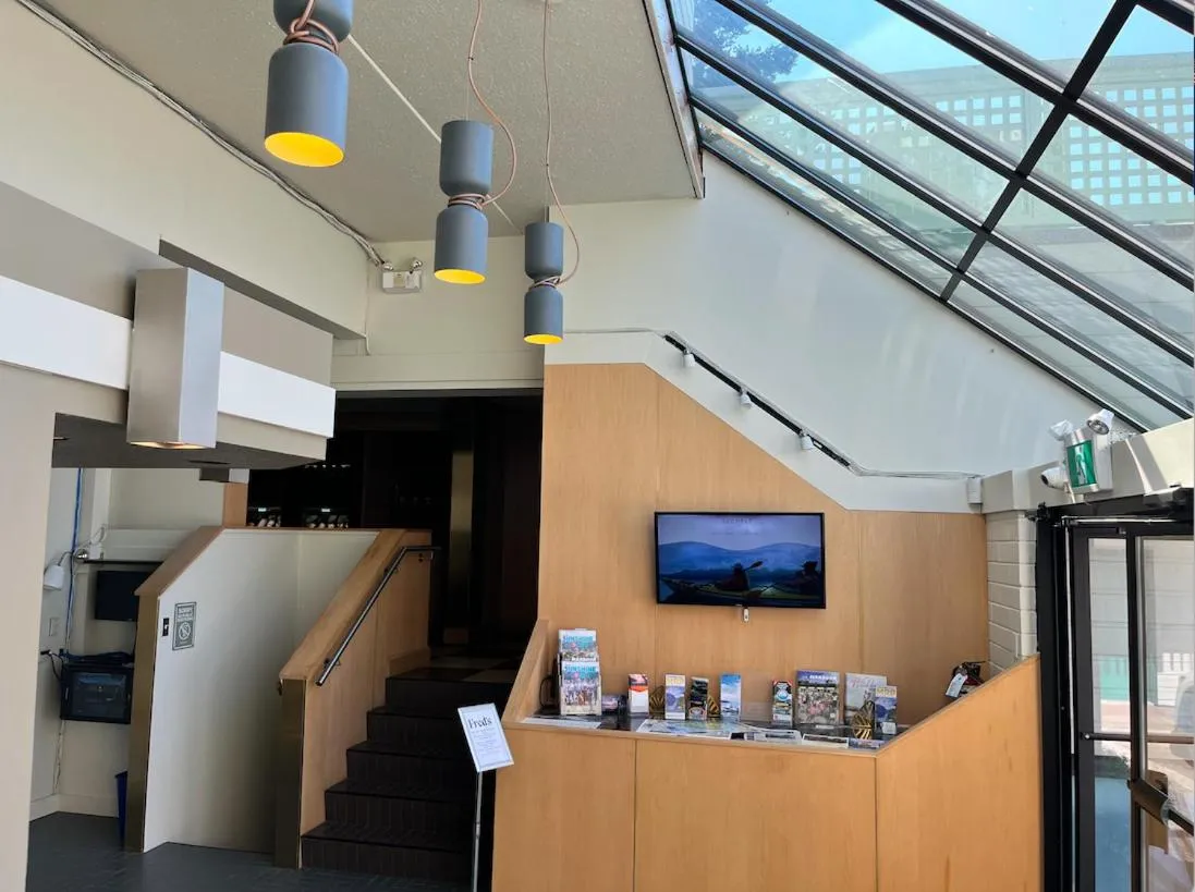 Seating area in Sechelt inn