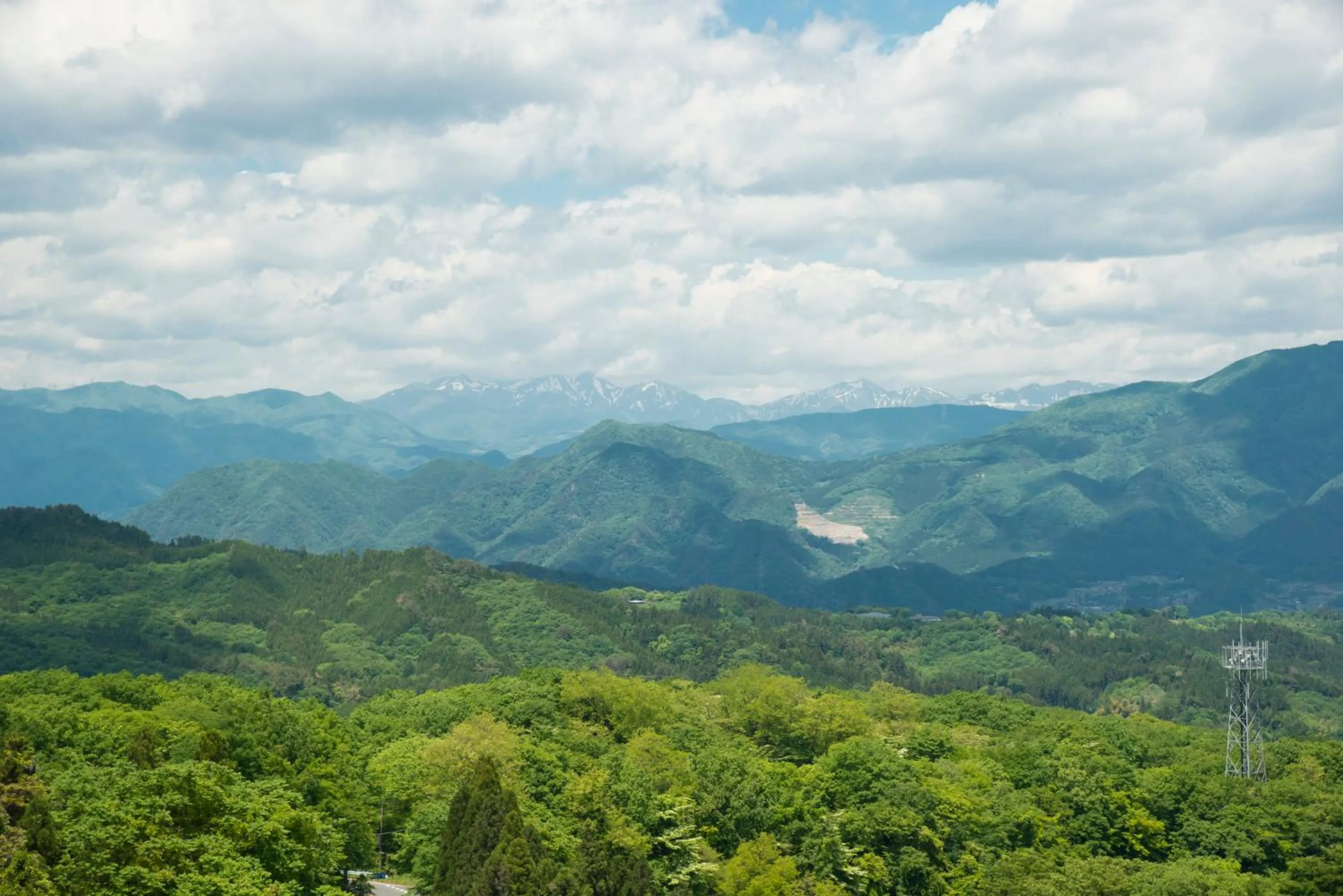 Mountain view in Fukuichi