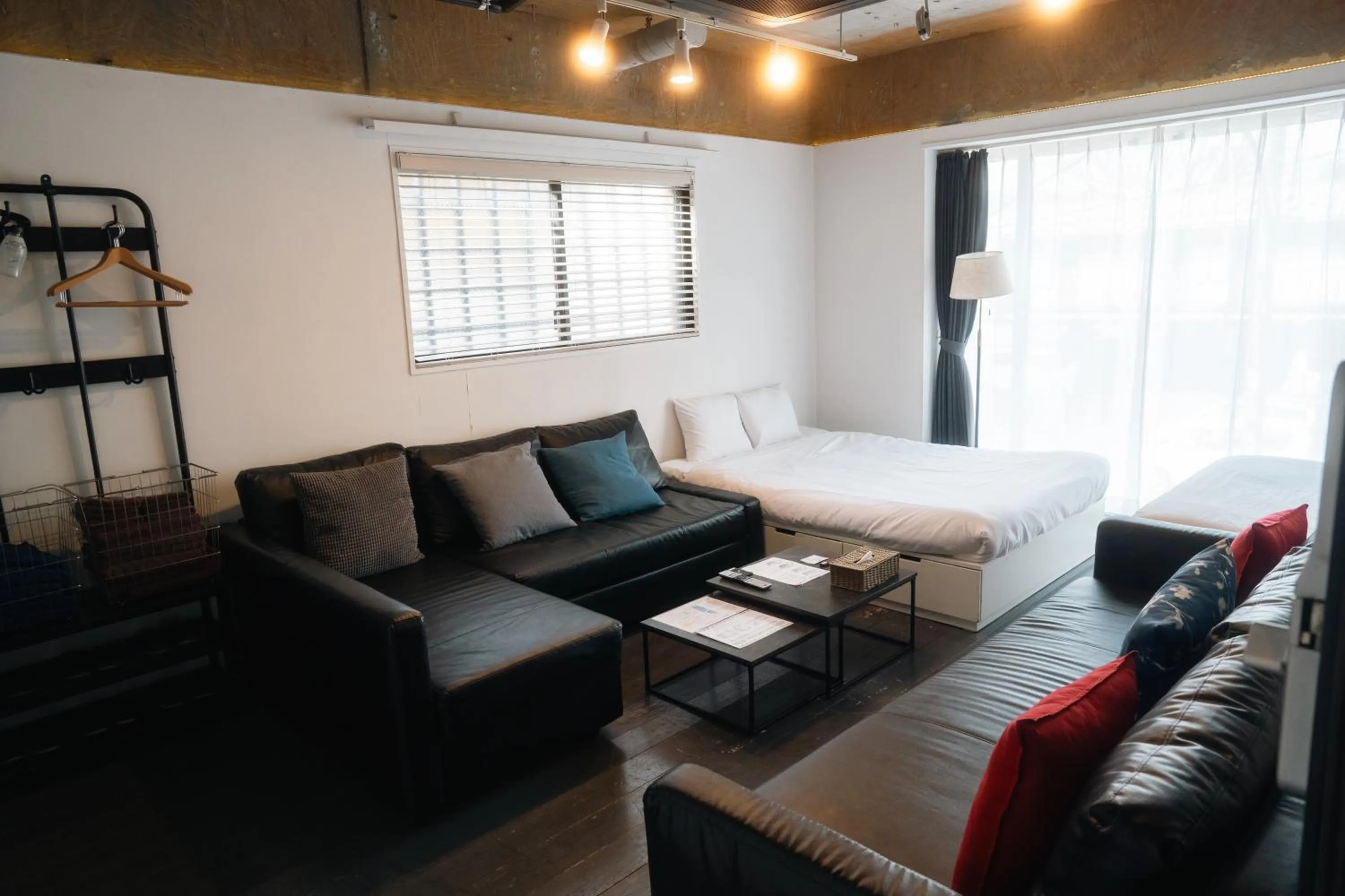 Living room in Ashinoko Port Villa MIRAHAKONE