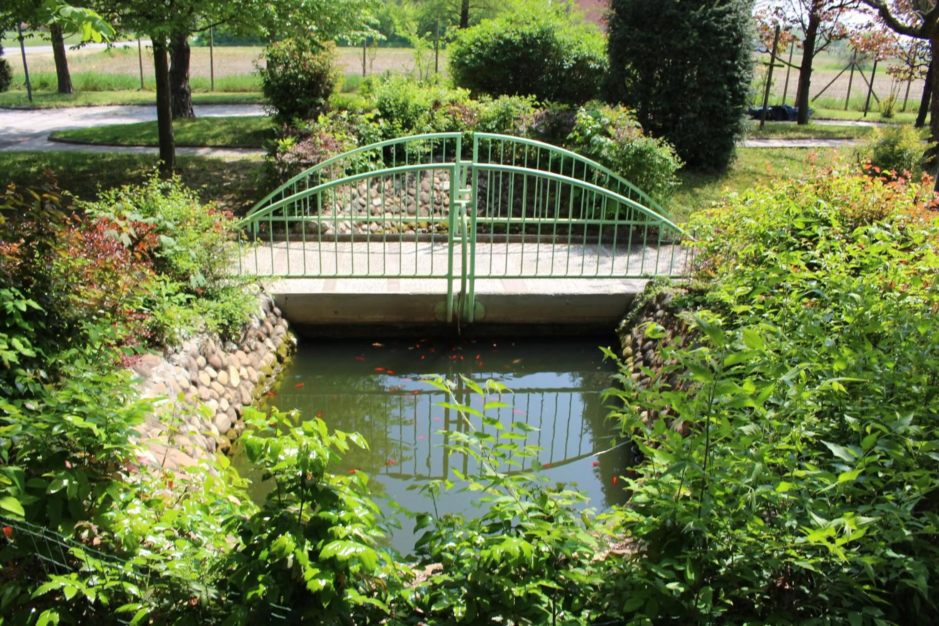 Garden in B&B Villa dei Cigni Reali
