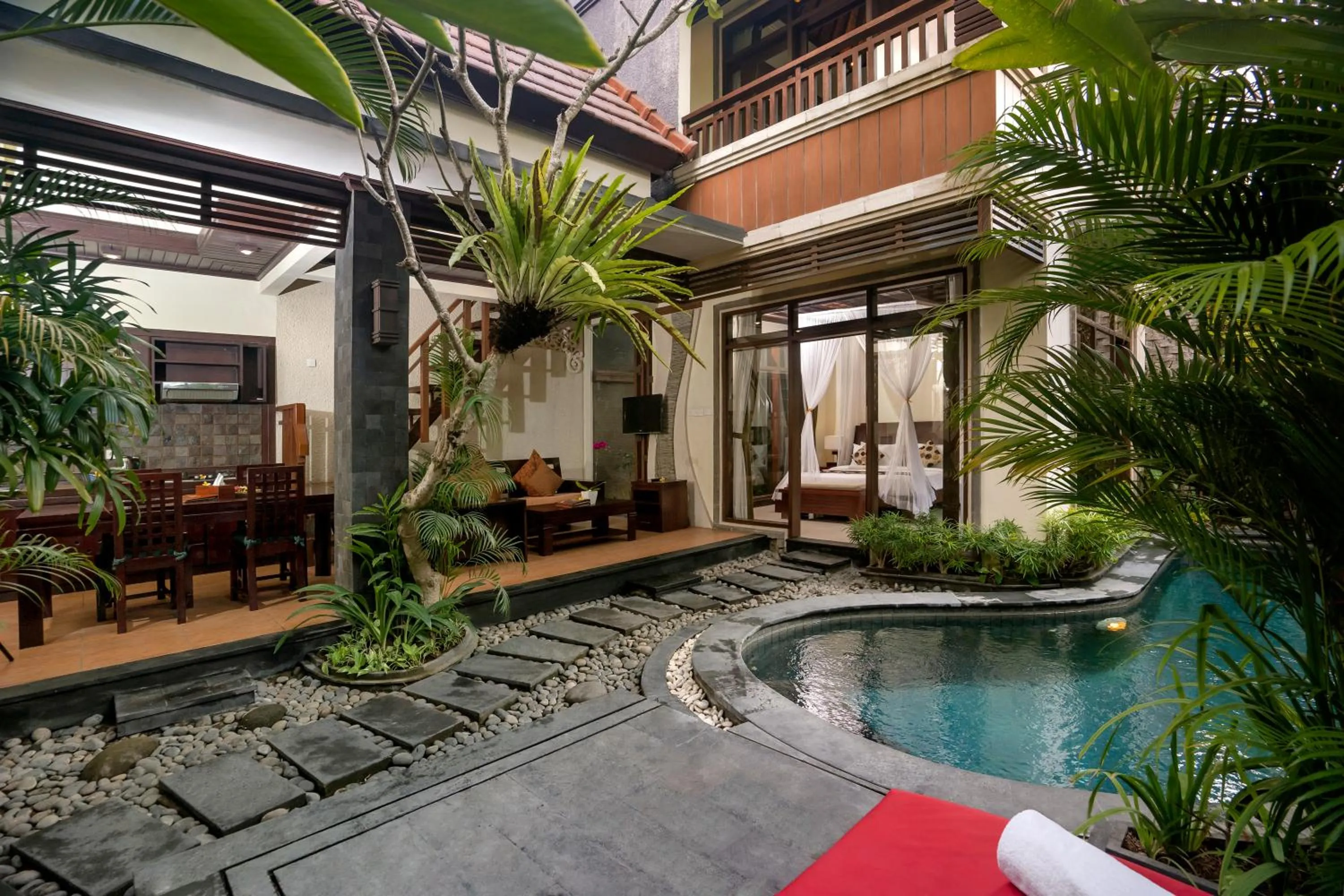 Property building in The Bali Dream Villa & Resort Echo Beach Canggu