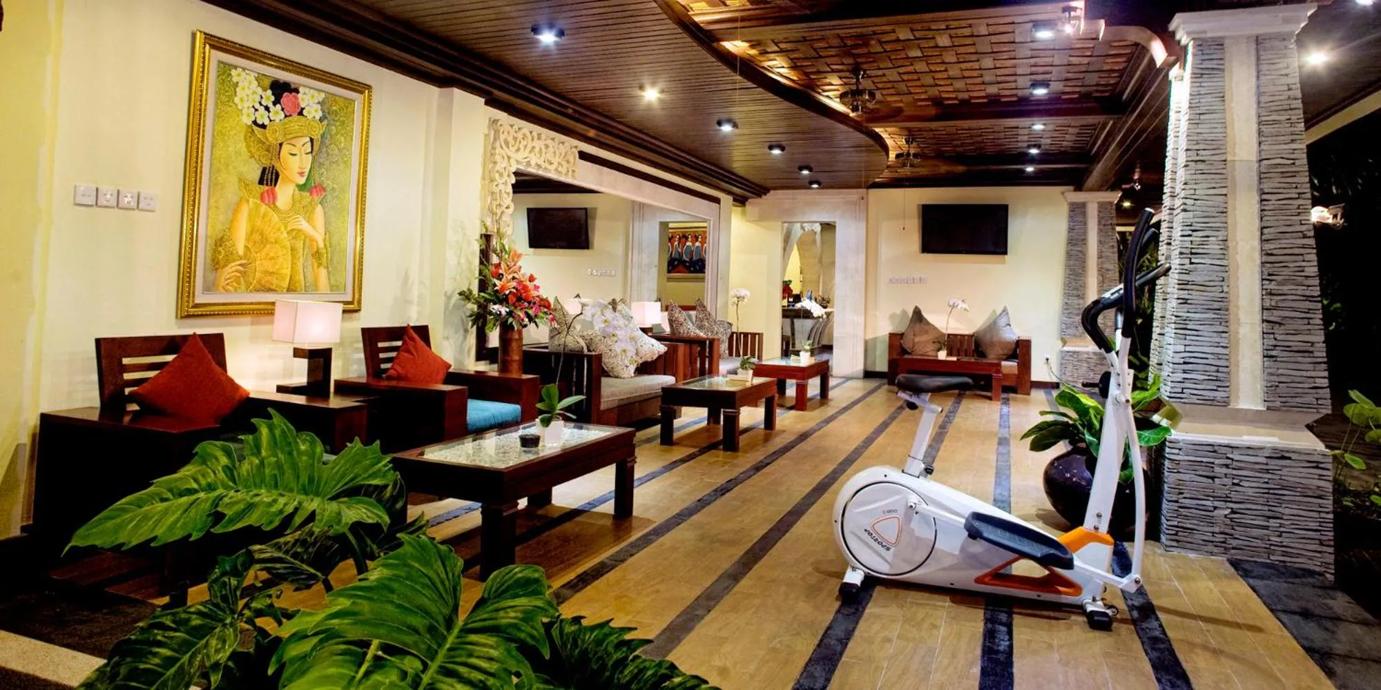 Seating area in The Bali Dream Villa & Resort Echo Beach Canggu