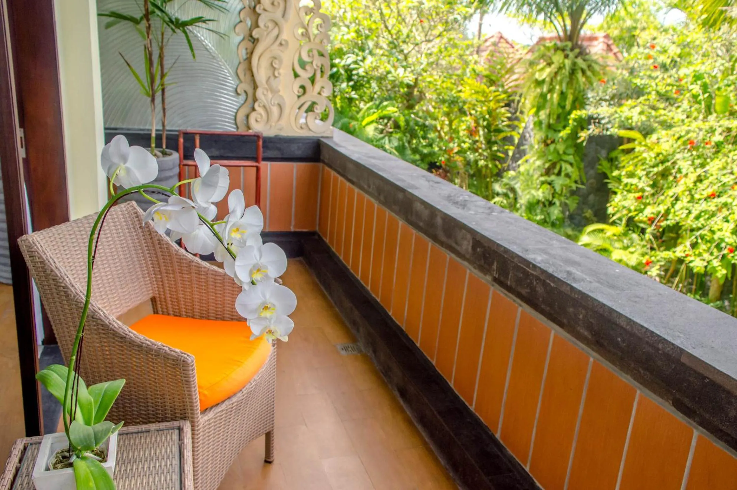 Balcony/Terrace in The Bali Dream Villa & Resort Echo Beach Canggu