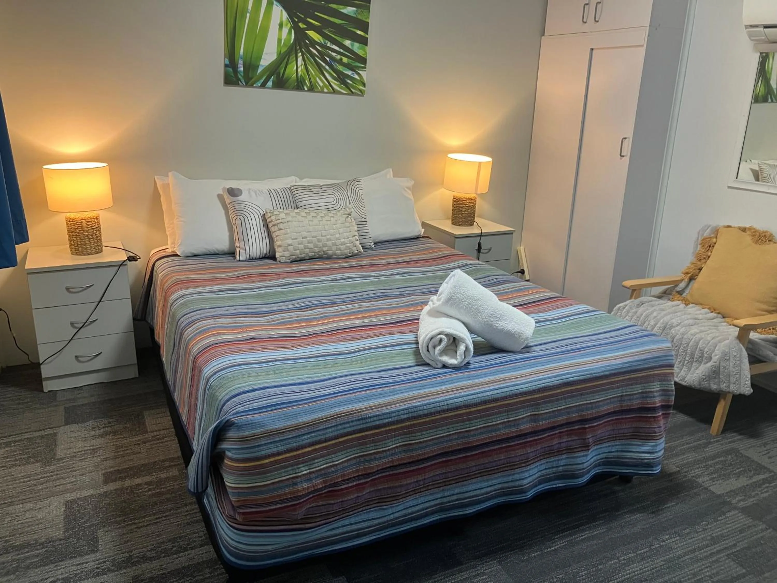 Bed in Hatton Vale Motel