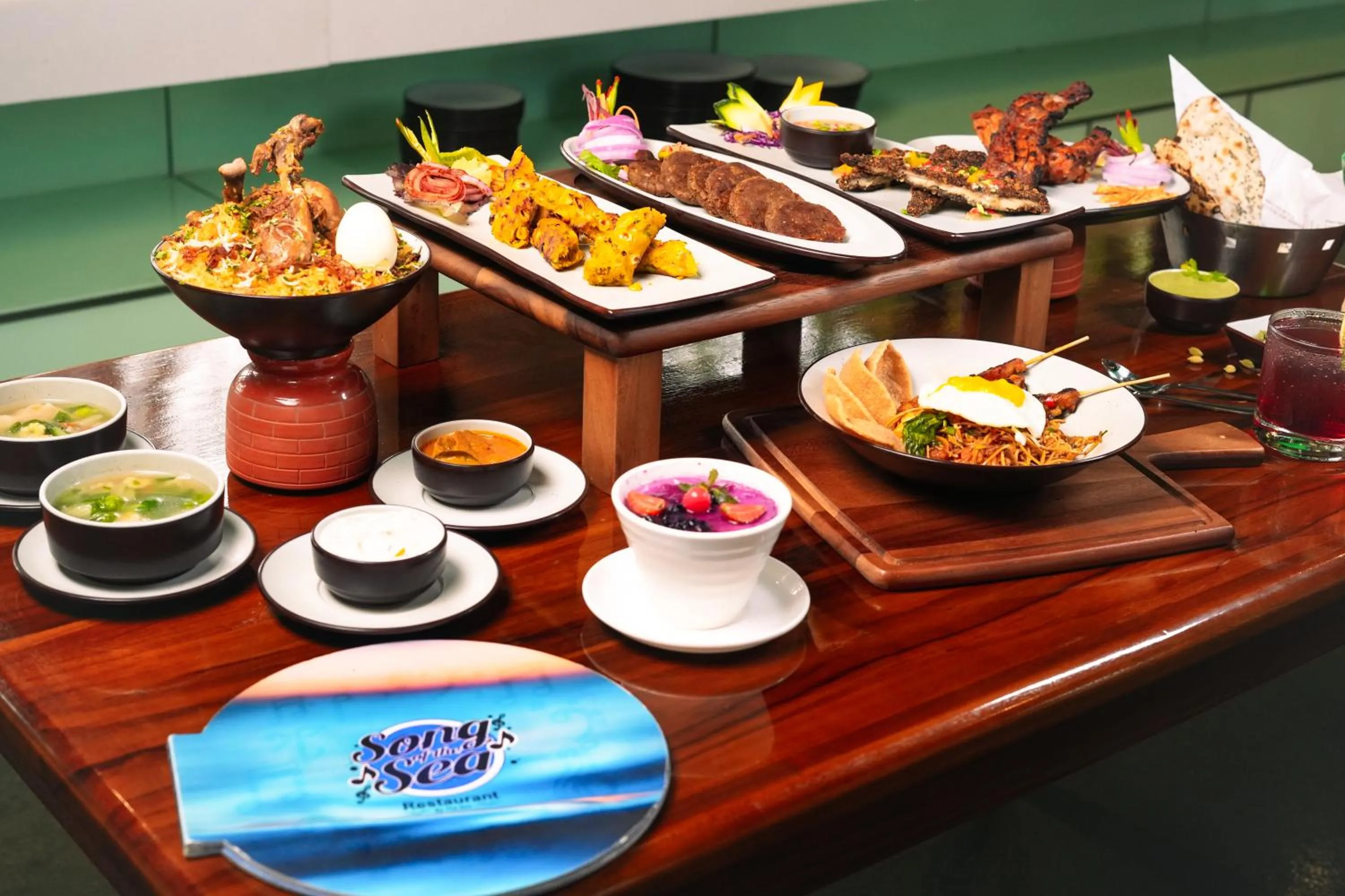 Restaurant/places to eat in MGM Beach Resorts East Coast Road