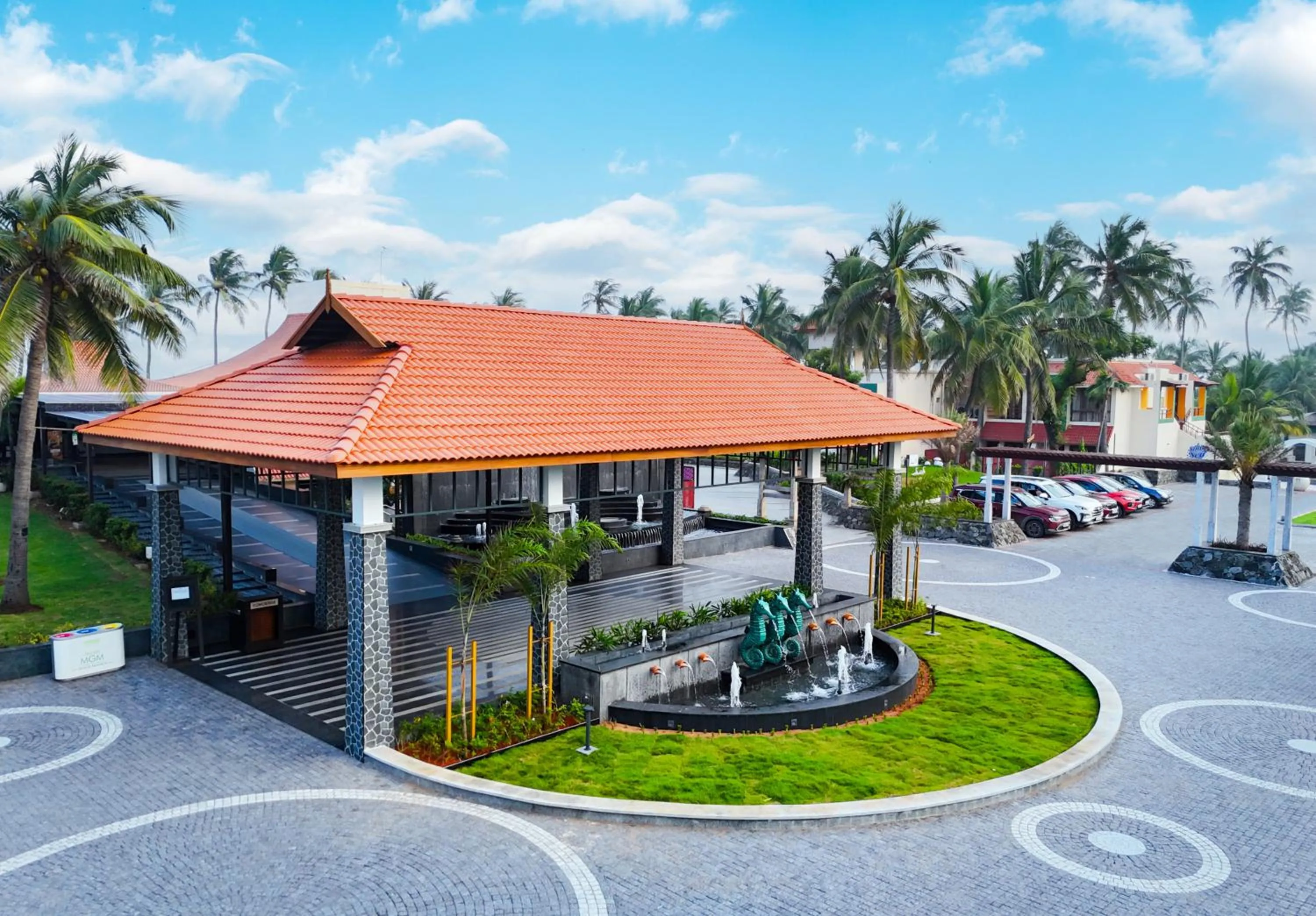 Facade/entrance in MGM Beach Resorts East Coast Road