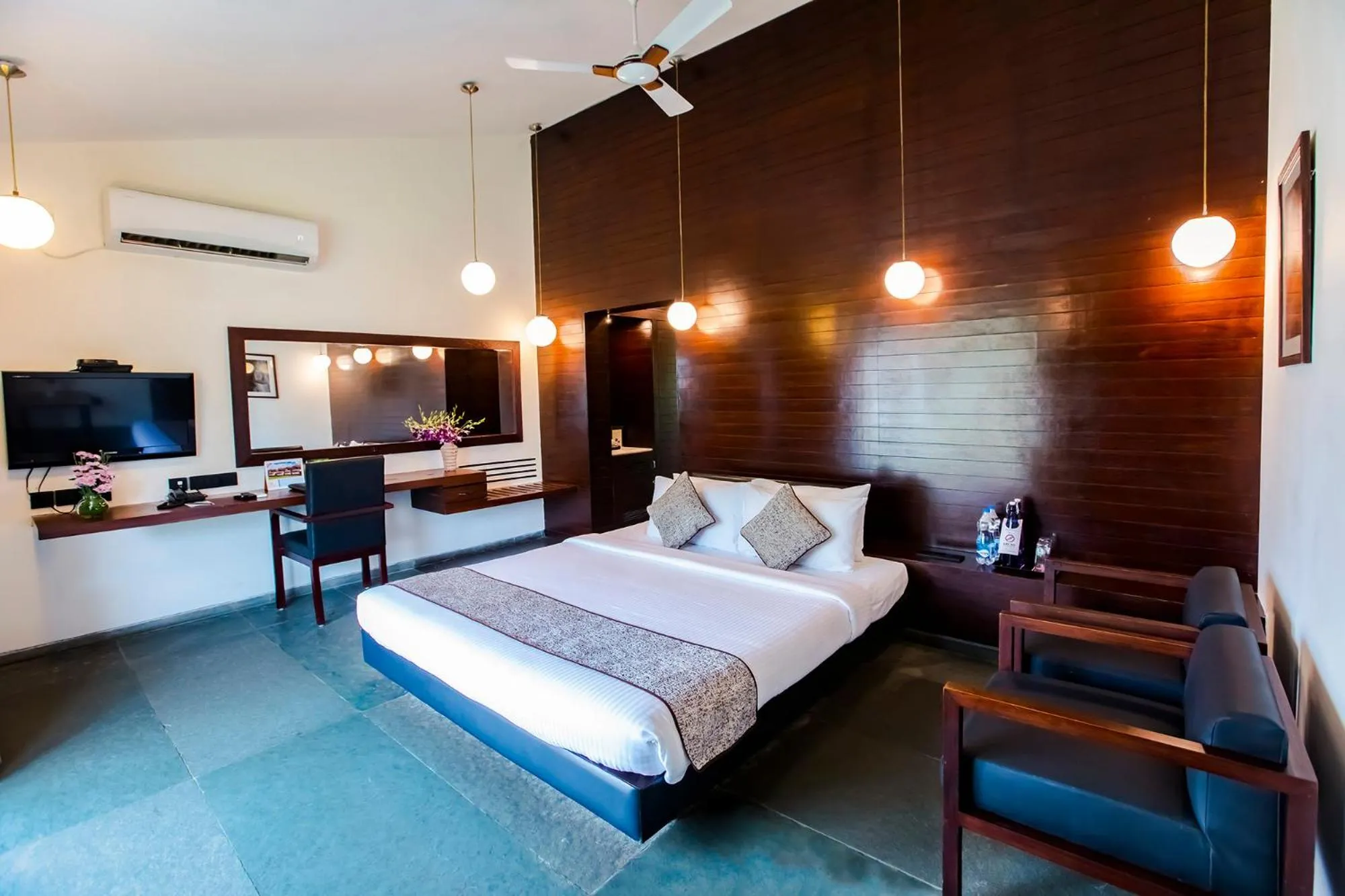 Bed in MGM Beach Resorts East Coast Road