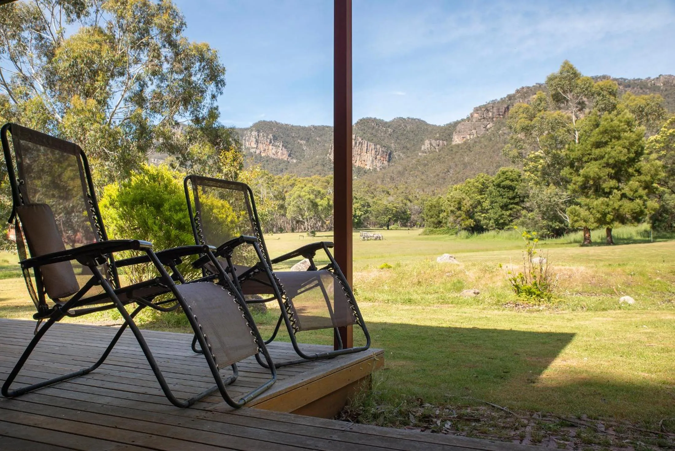 Mountain view in Halls Gap Valley Lodges
