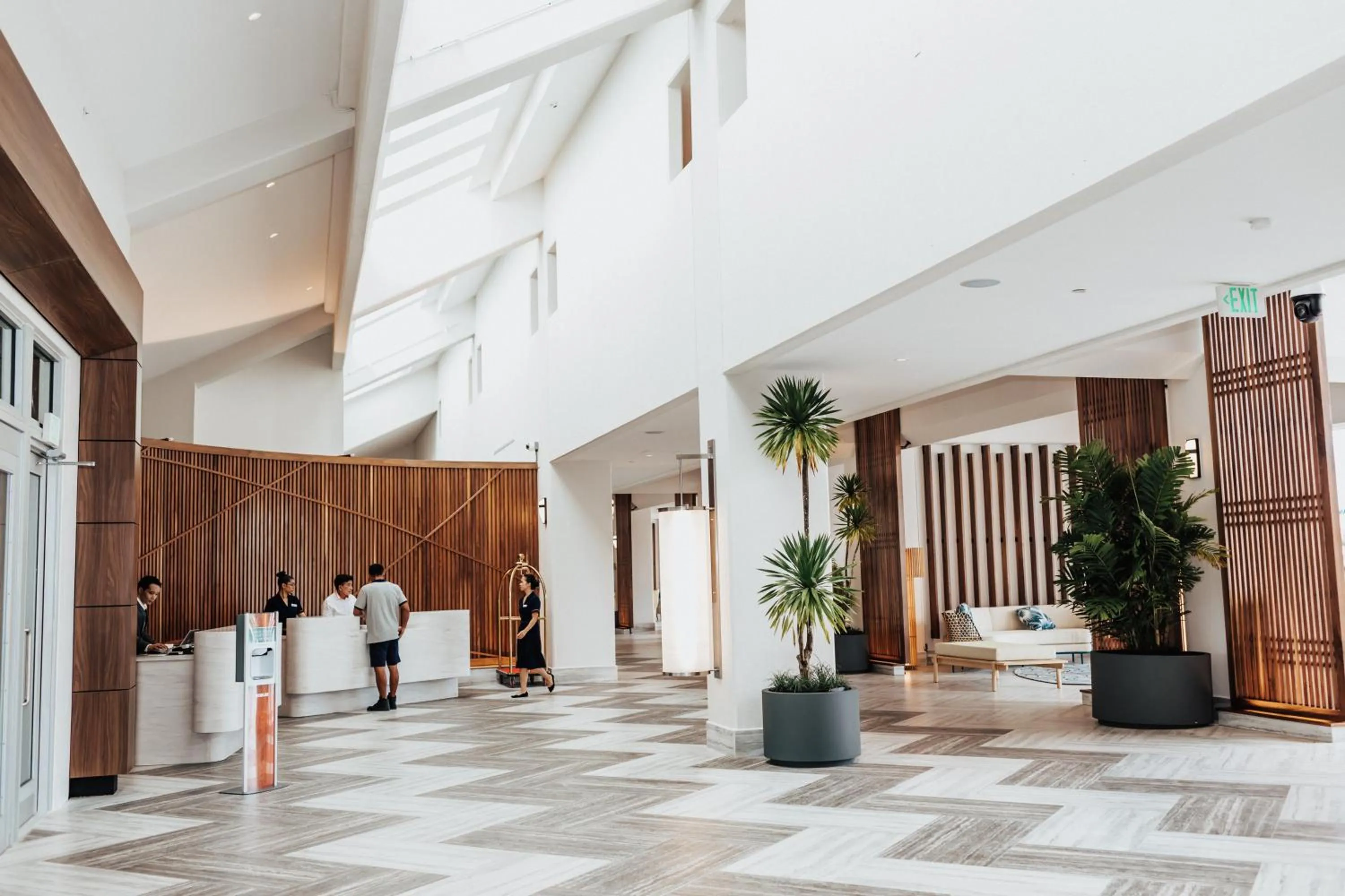 Property building in Crowne Plaza Resort Saipan