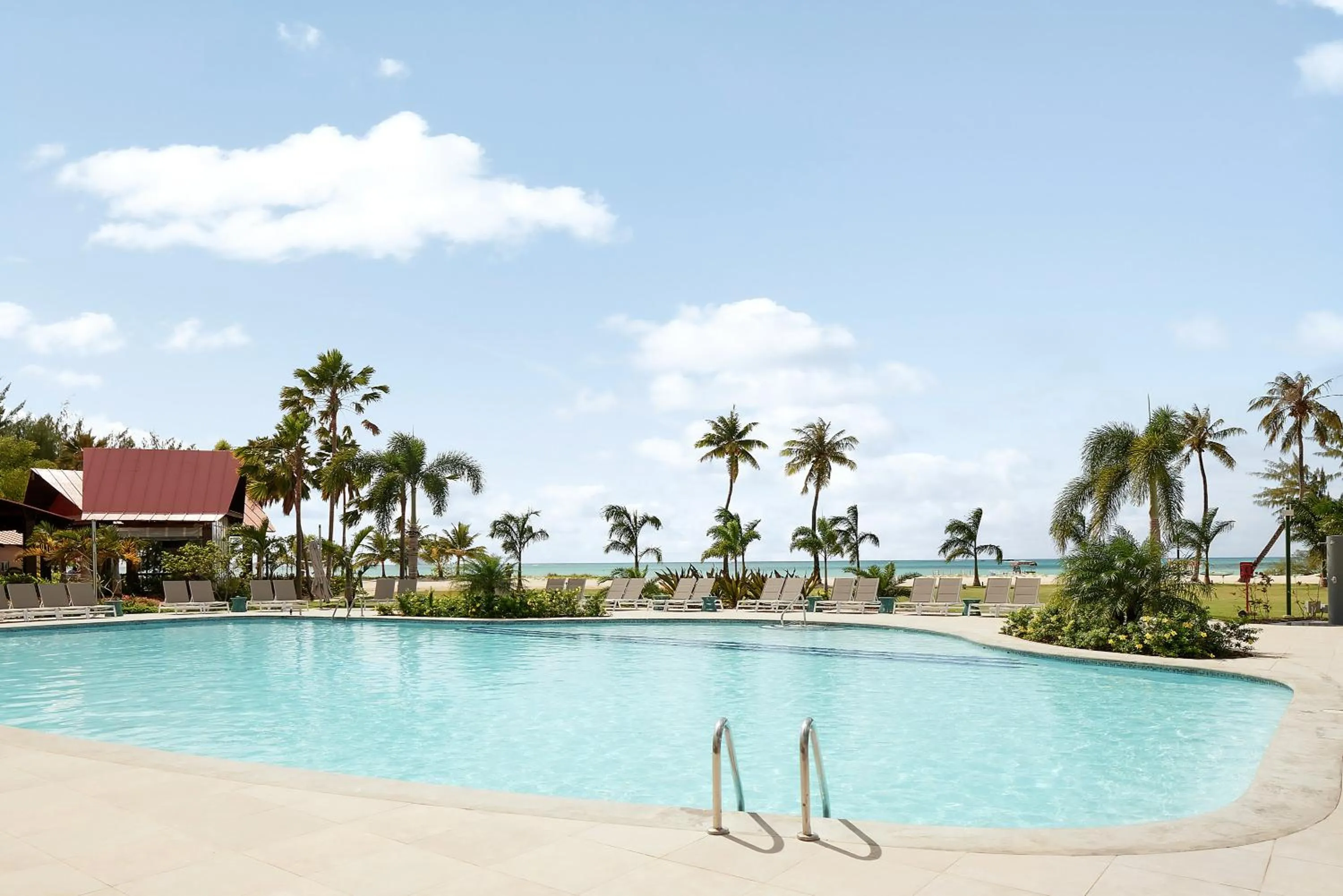 Swimming pool in Crowne Plaza Resort Saipan