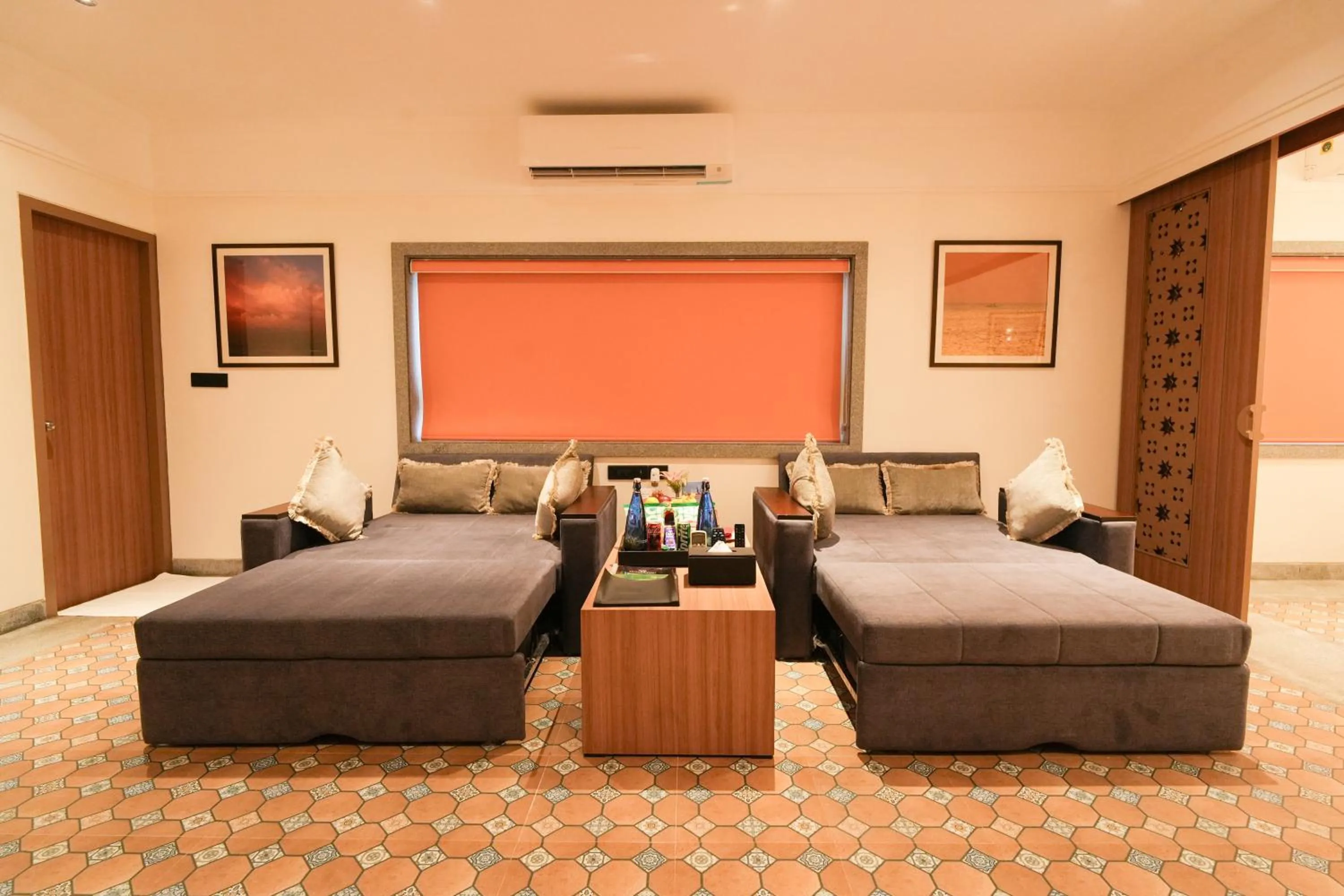 Living room in MGM Vailankanni