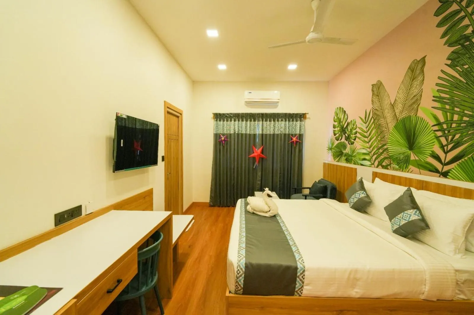 Bedroom, Bed in MGM Vailankanni