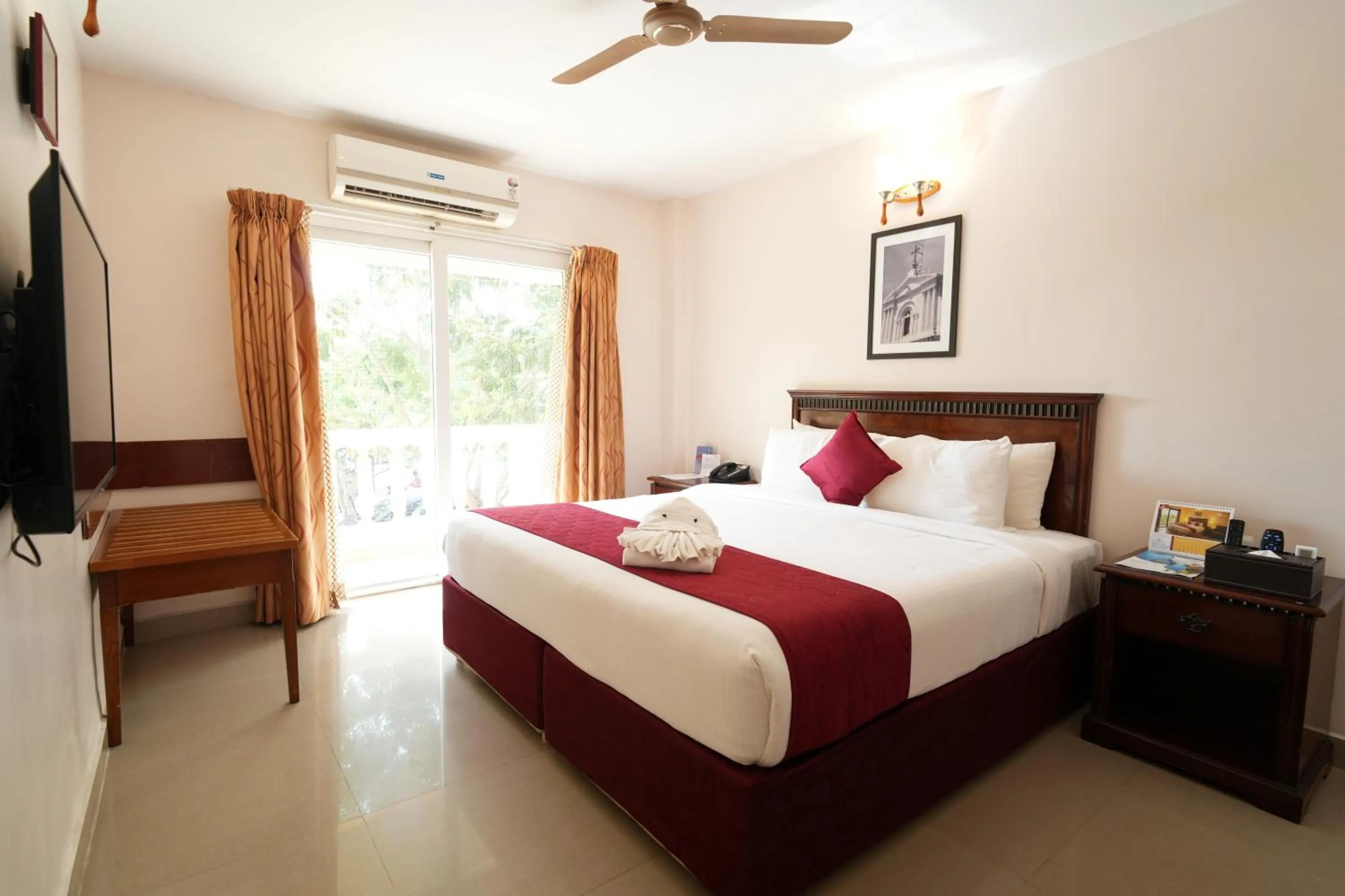 Bedroom, Bed in MGM Vailankanni