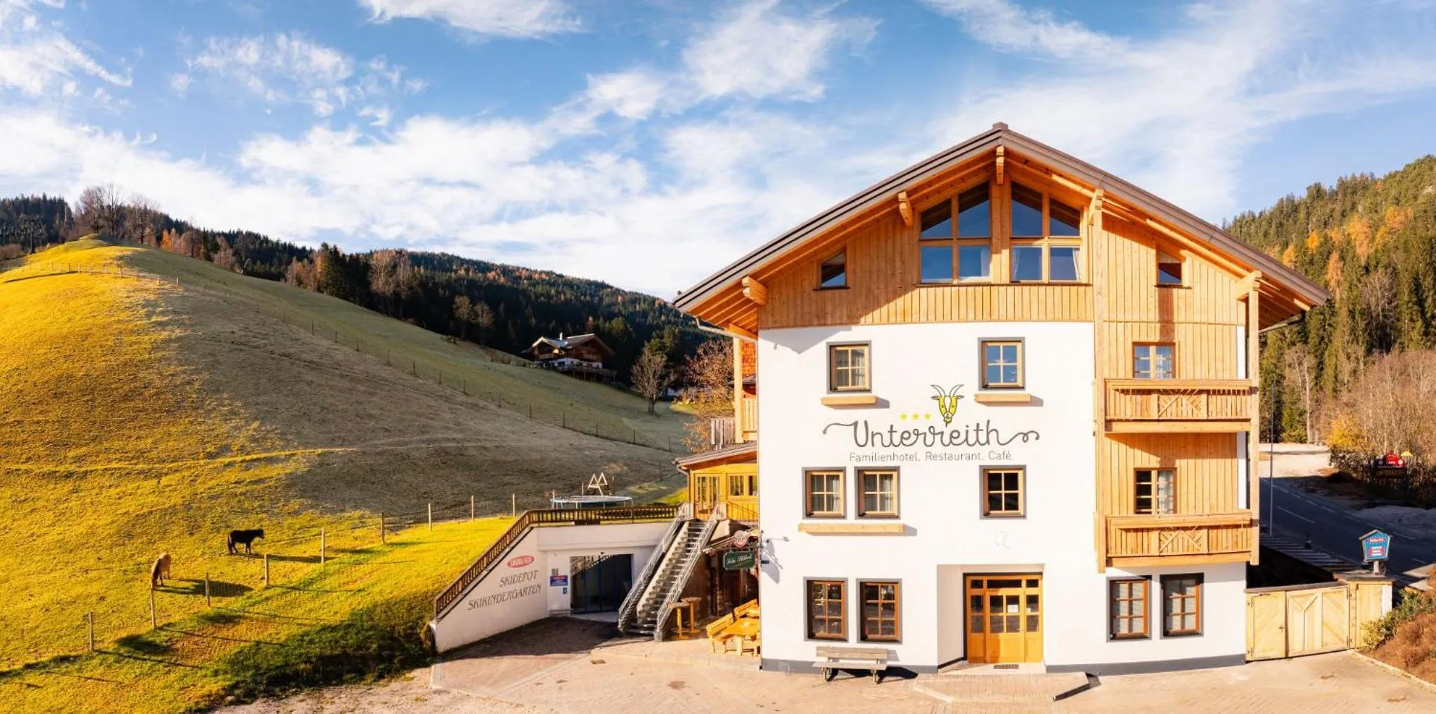 Property building in Familienhotel Unterreith