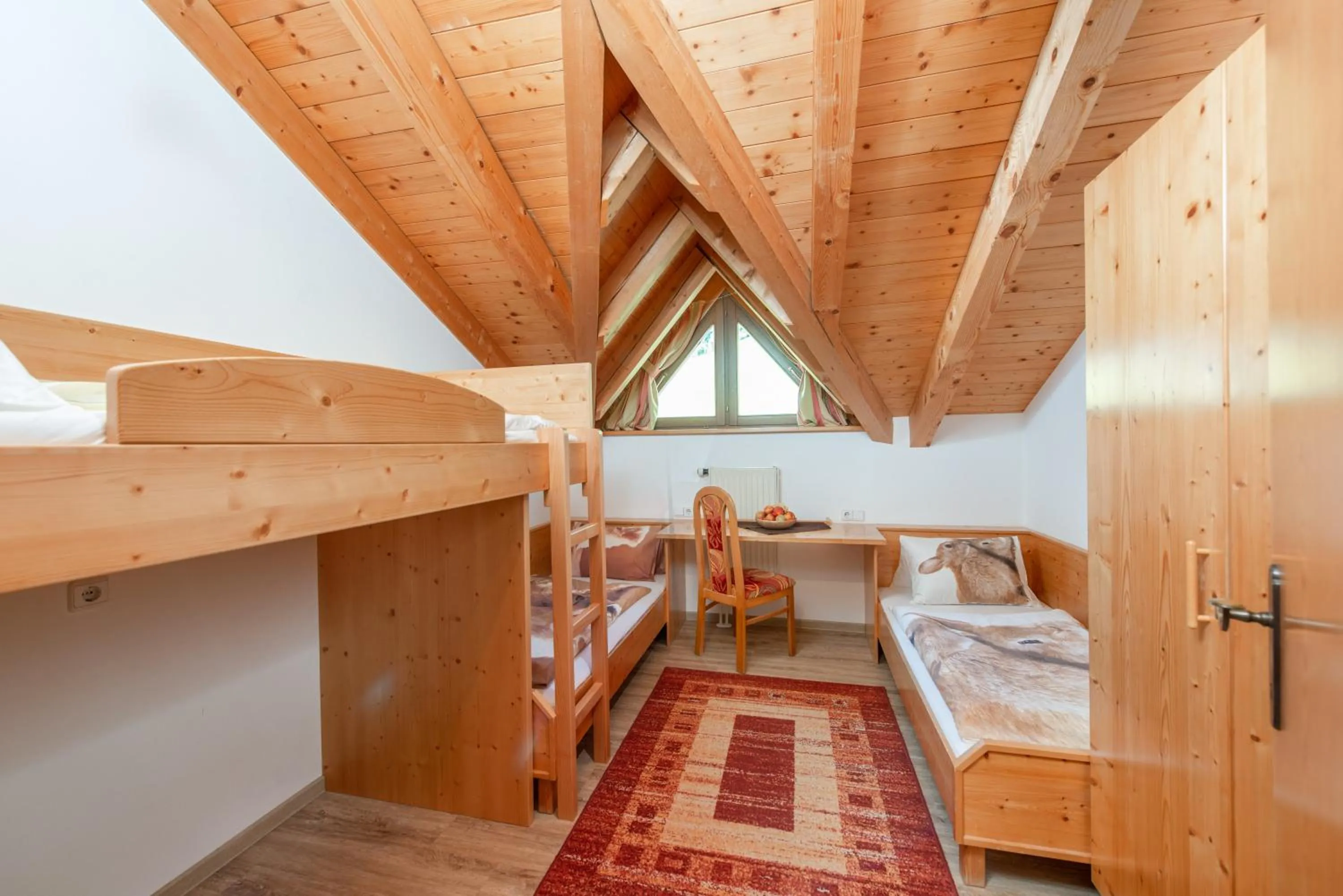 bunk bed, Bed in Familienhotel Unterreith