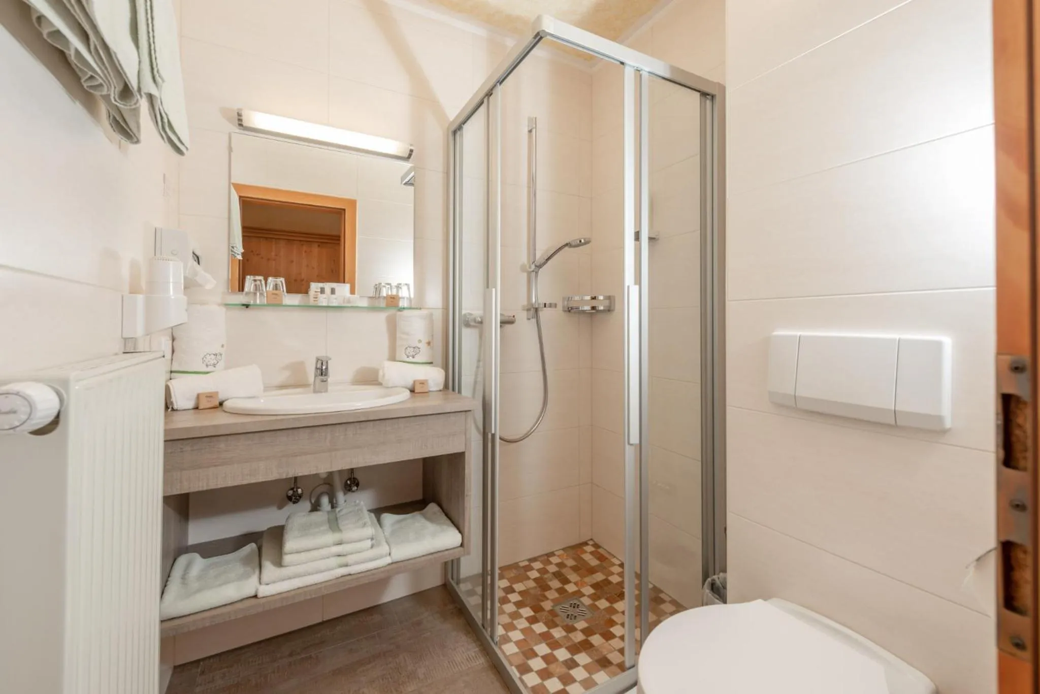 Bathroom in Familienhotel Unterreith