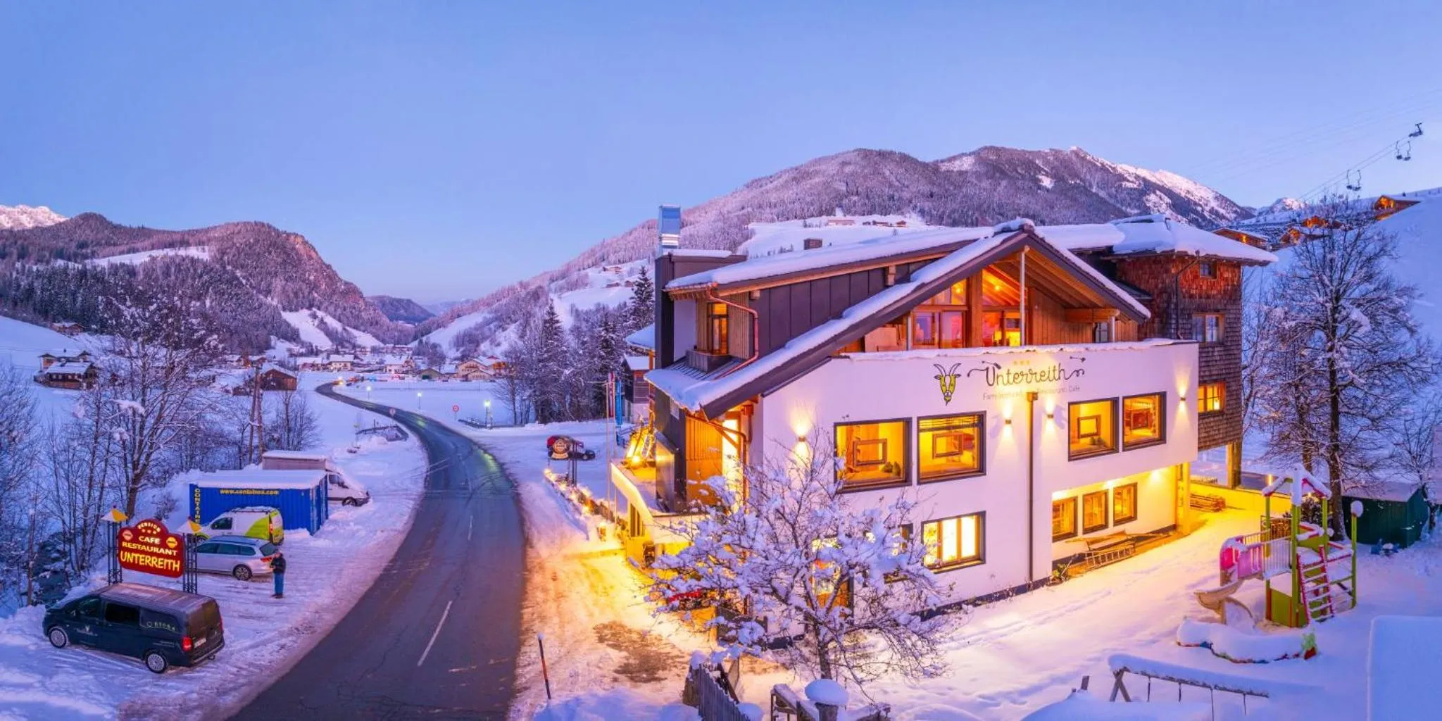 Property building in Familienhotel Unterreith