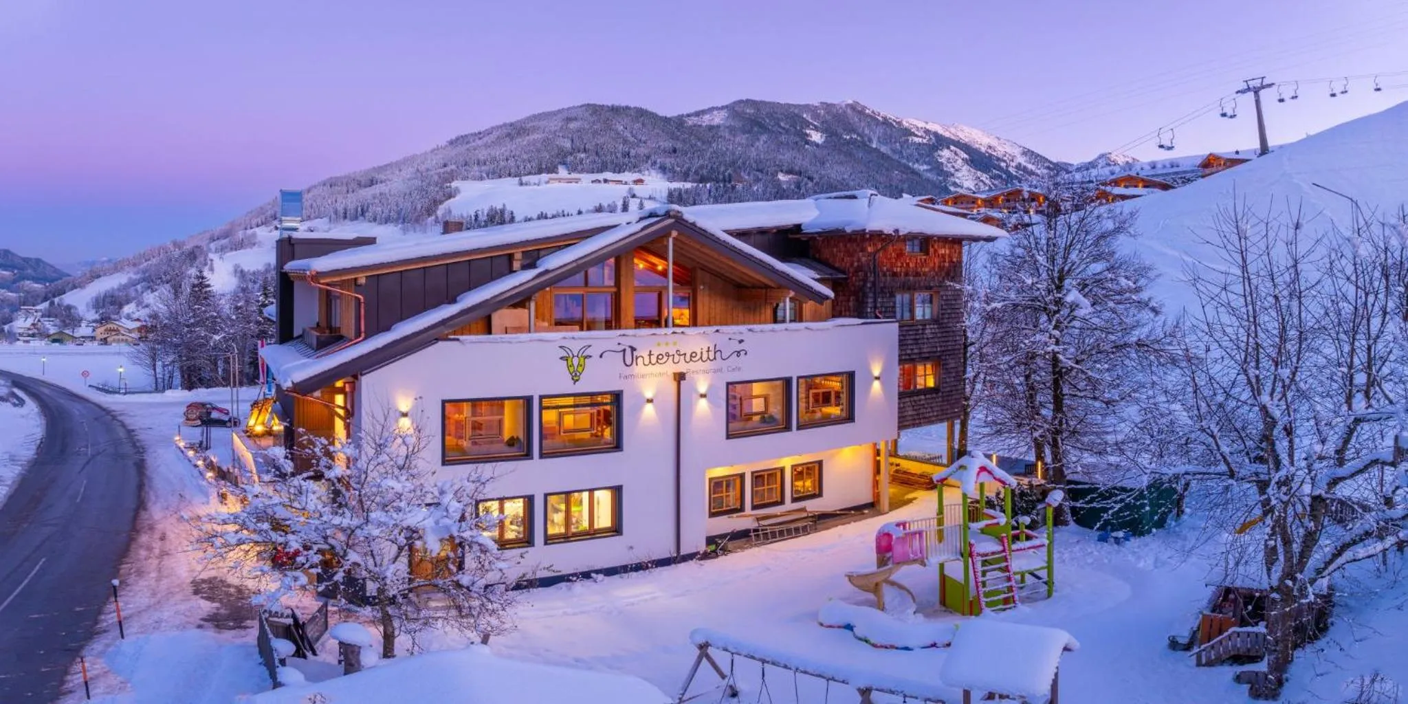 Property building in Familienhotel Unterreith