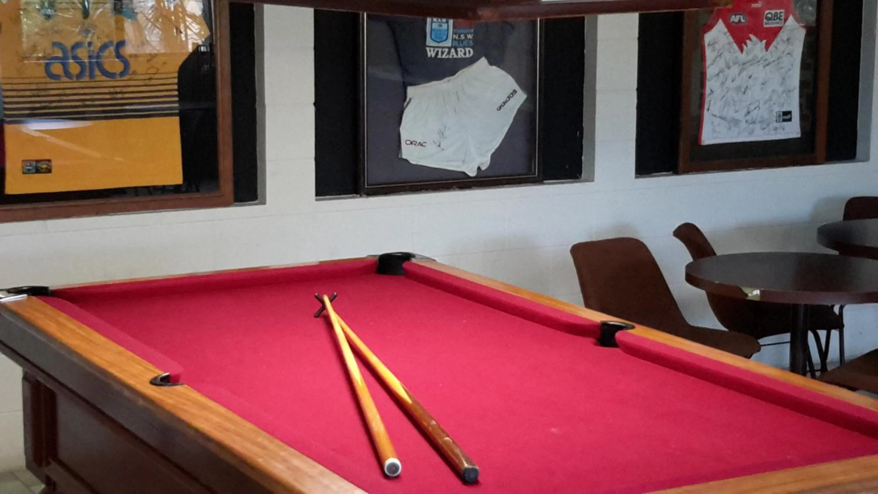 Game Room in Herbert Valley Motel