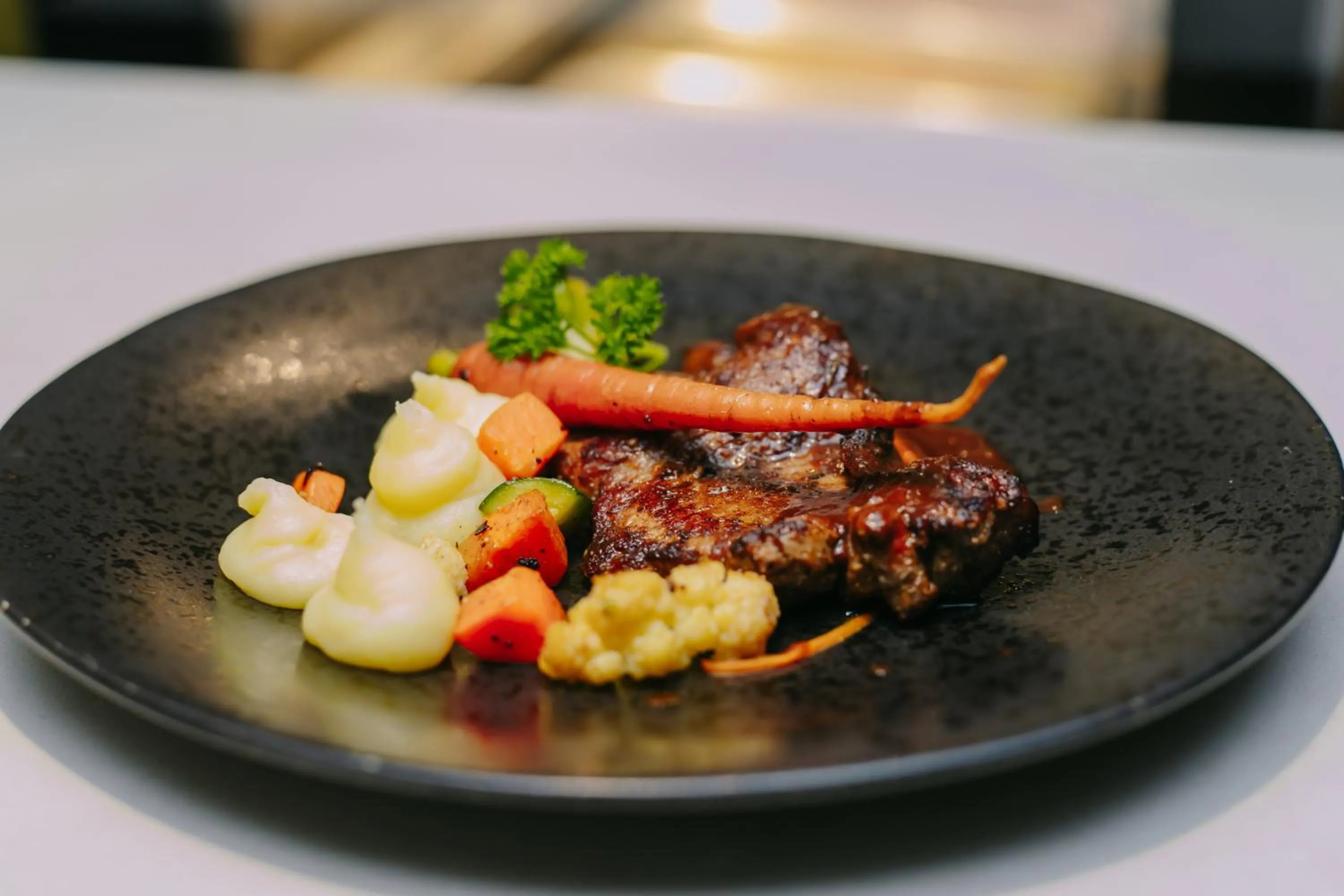 Food close-up in The David Livingstone Safari Lodge & Spa