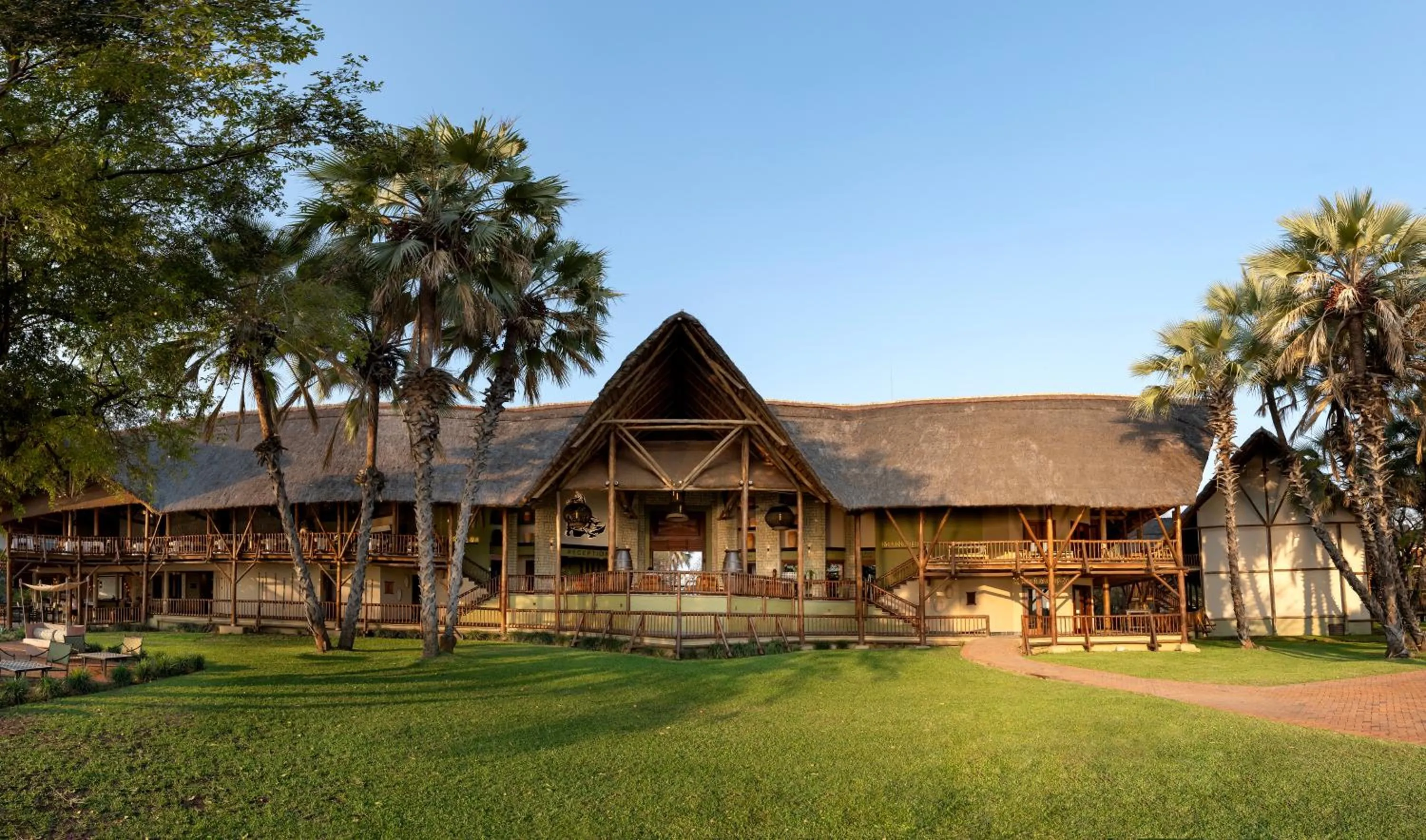 Property building in The David Livingstone Safari Lodge & Spa