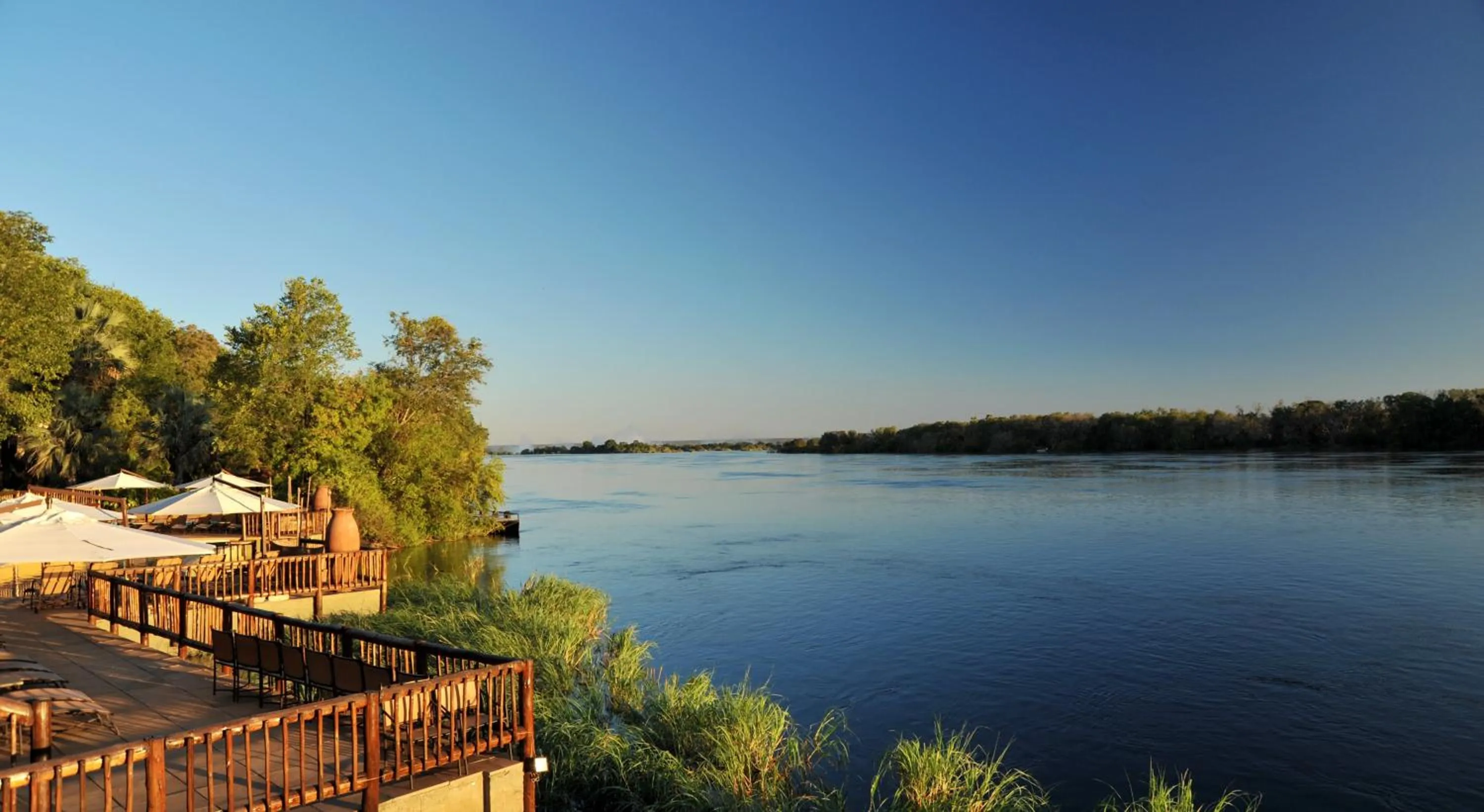 River view in The David Livingstone Safari Lodge & Spa
