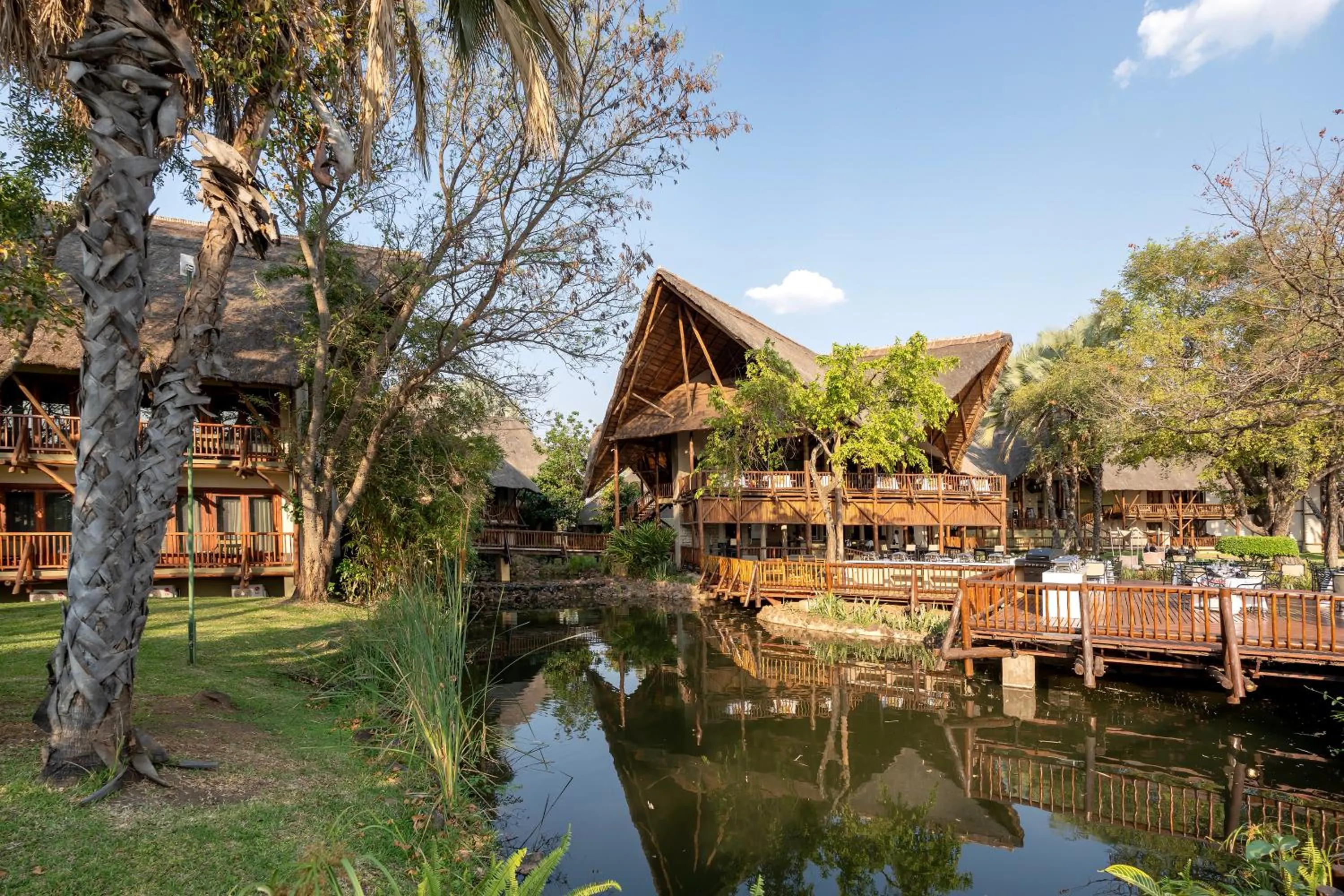 Property building in The David Livingstone Safari Lodge & Spa