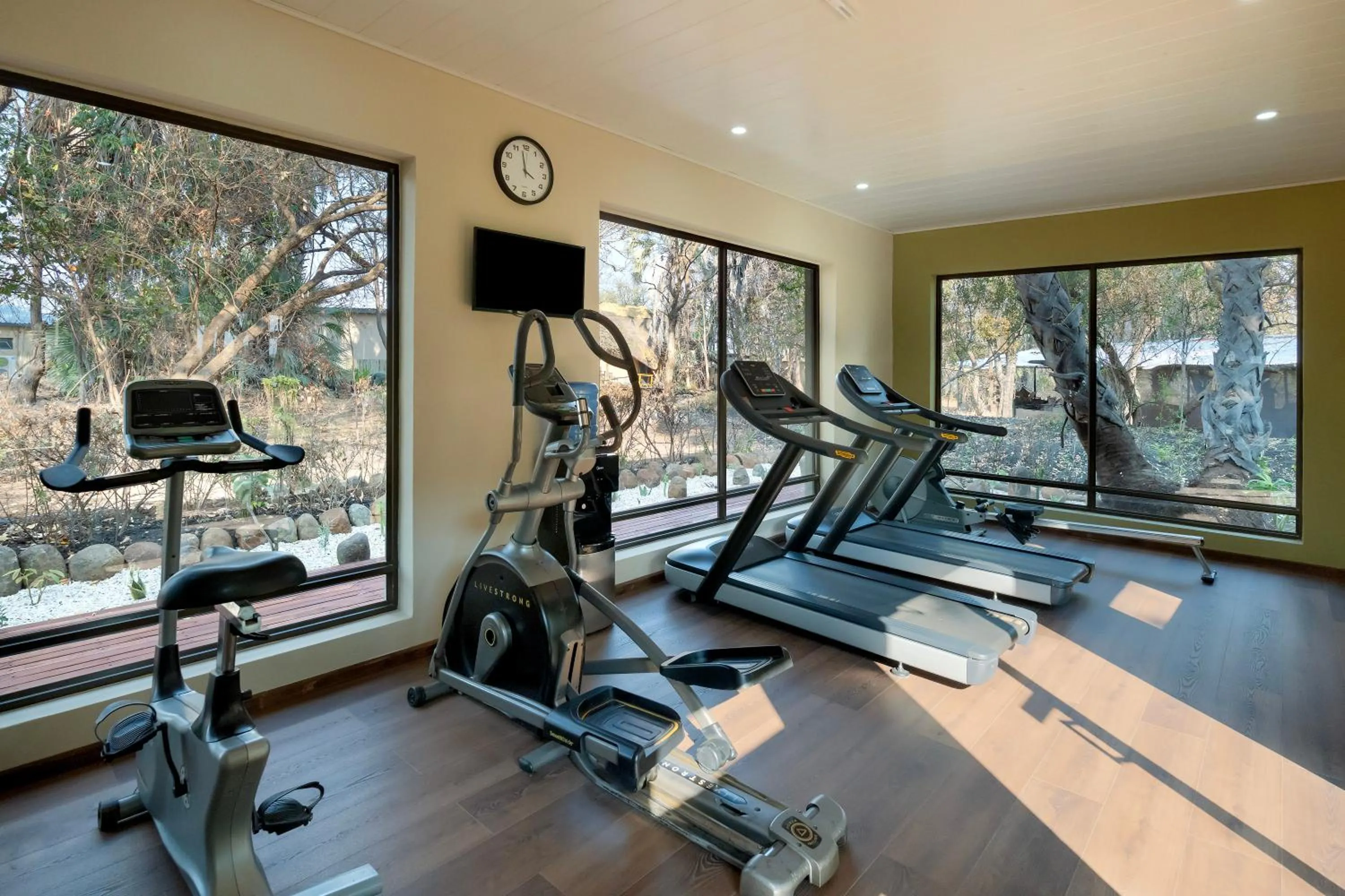 Fitness centre/facilities in The David Livingstone Safari Lodge & Spa