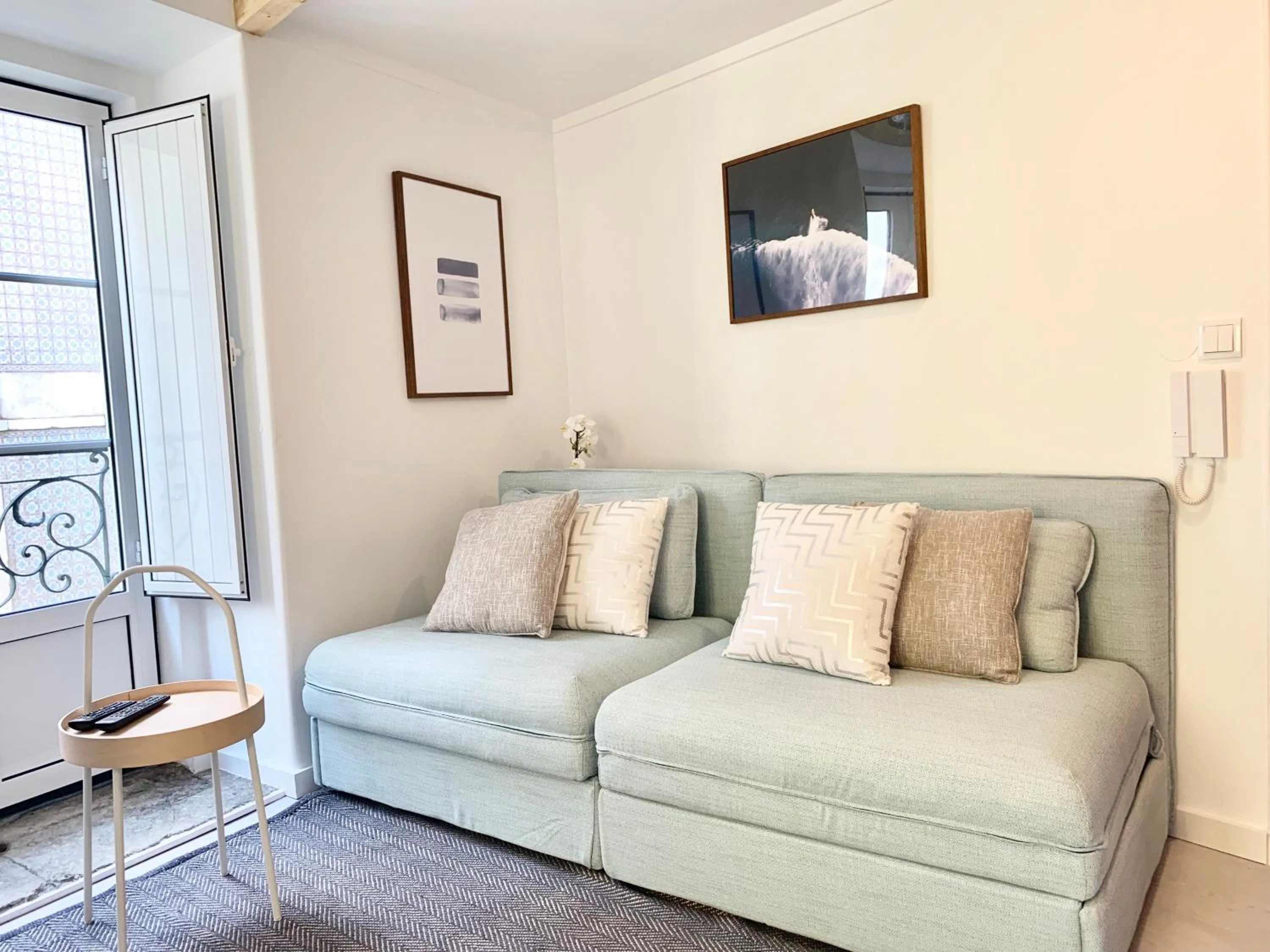 Living room in Apartments Center Santos