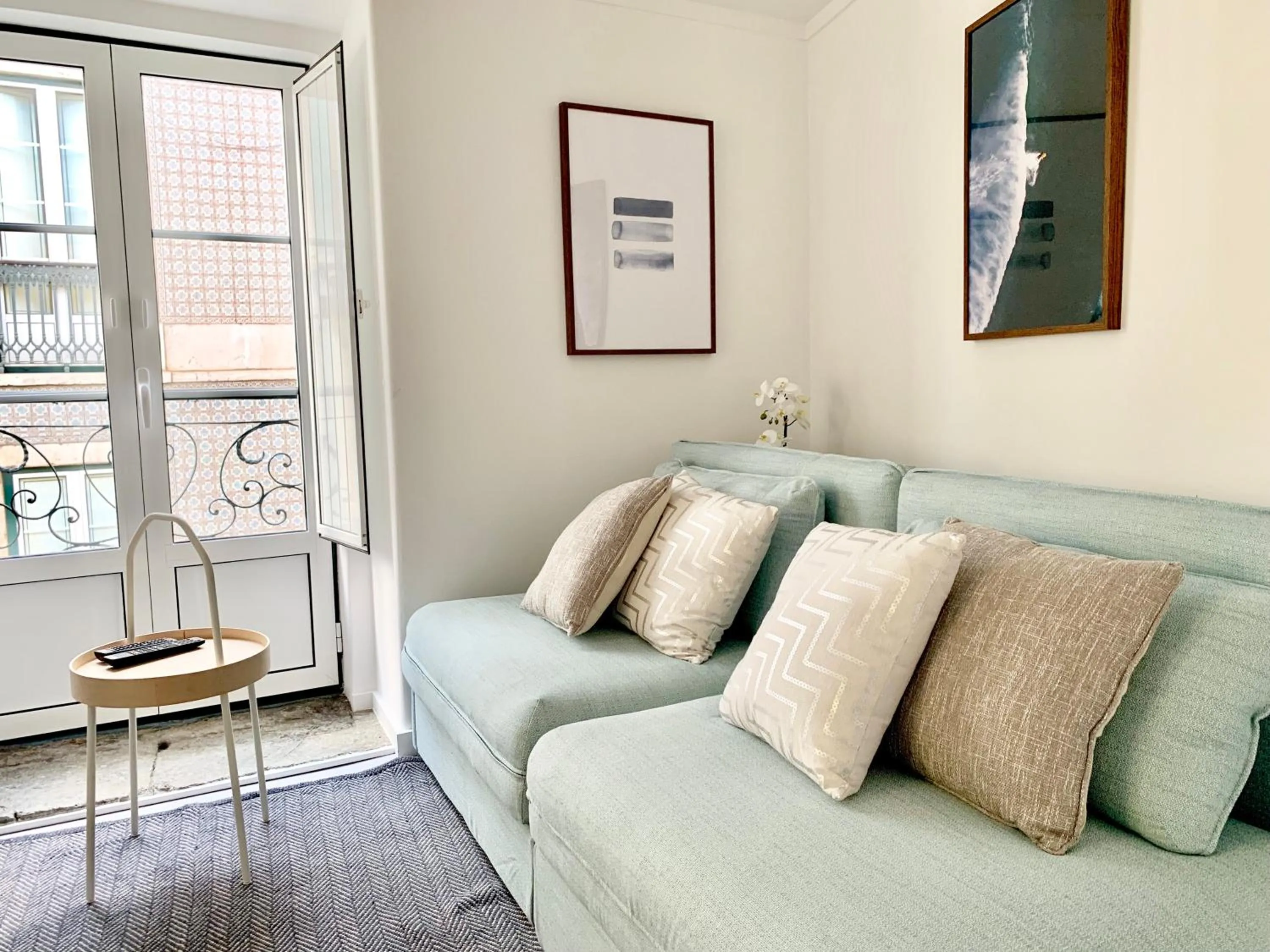 Living room in Apartments Center Santos