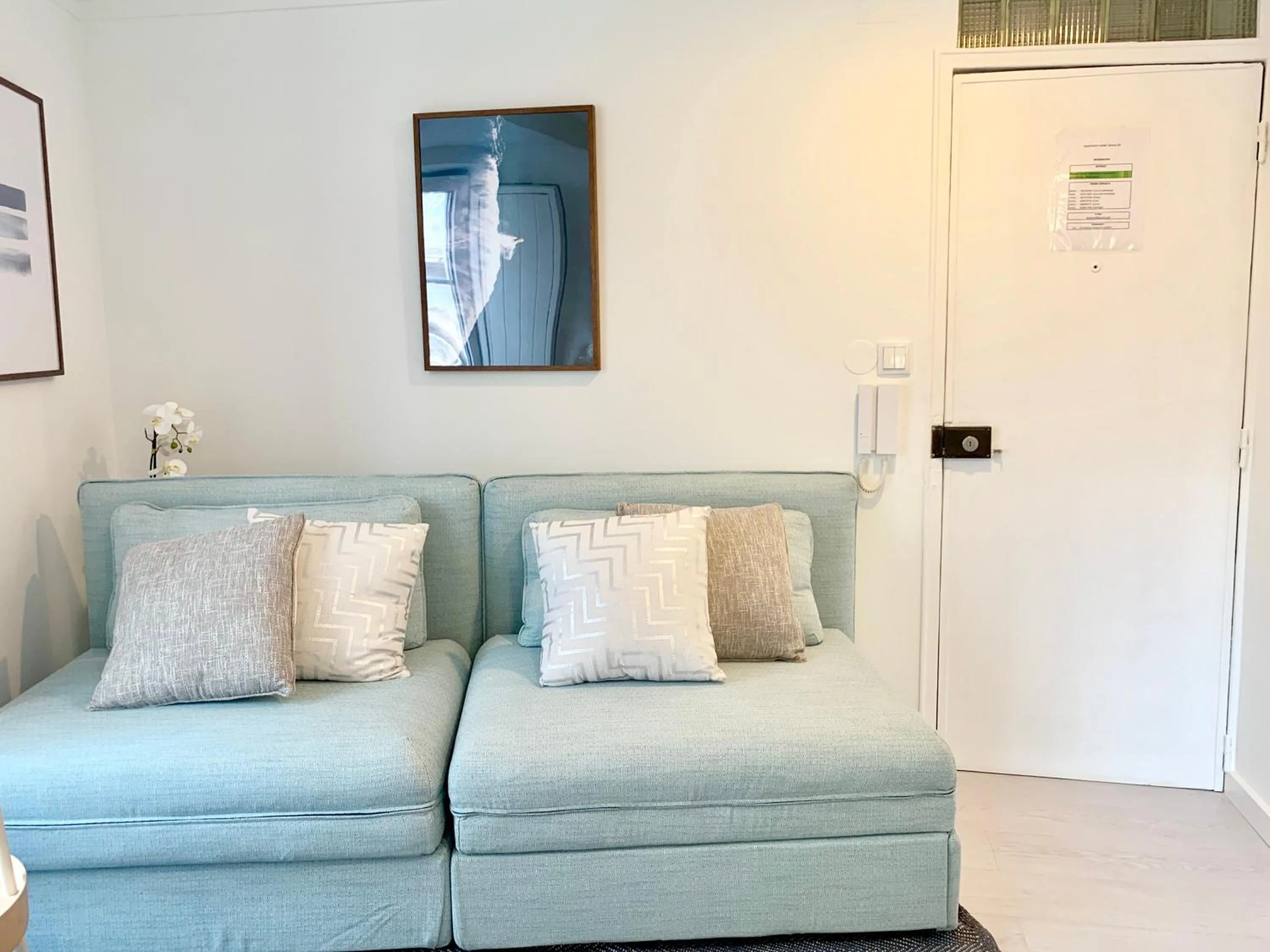 Living room in Apartments Center Santos