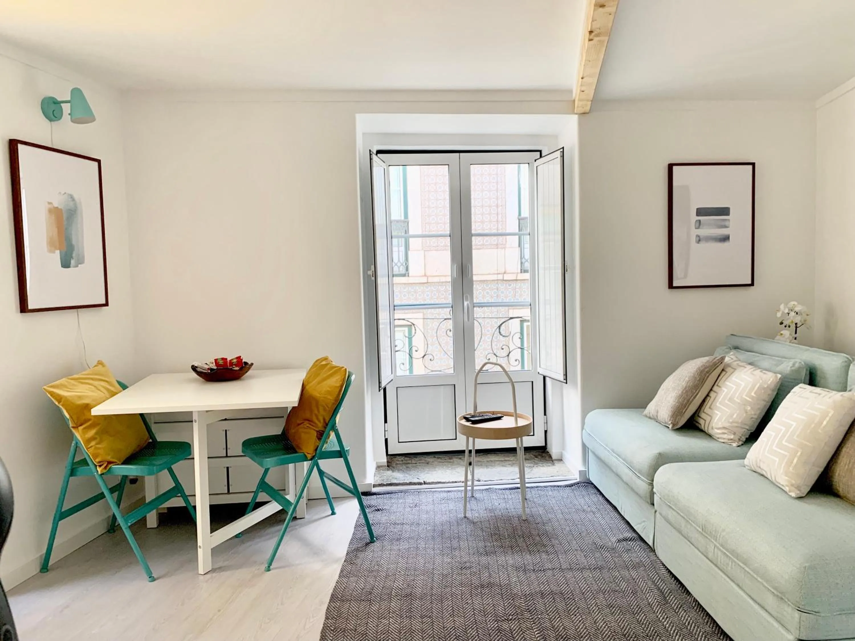 Living room in Apartments Center Santos