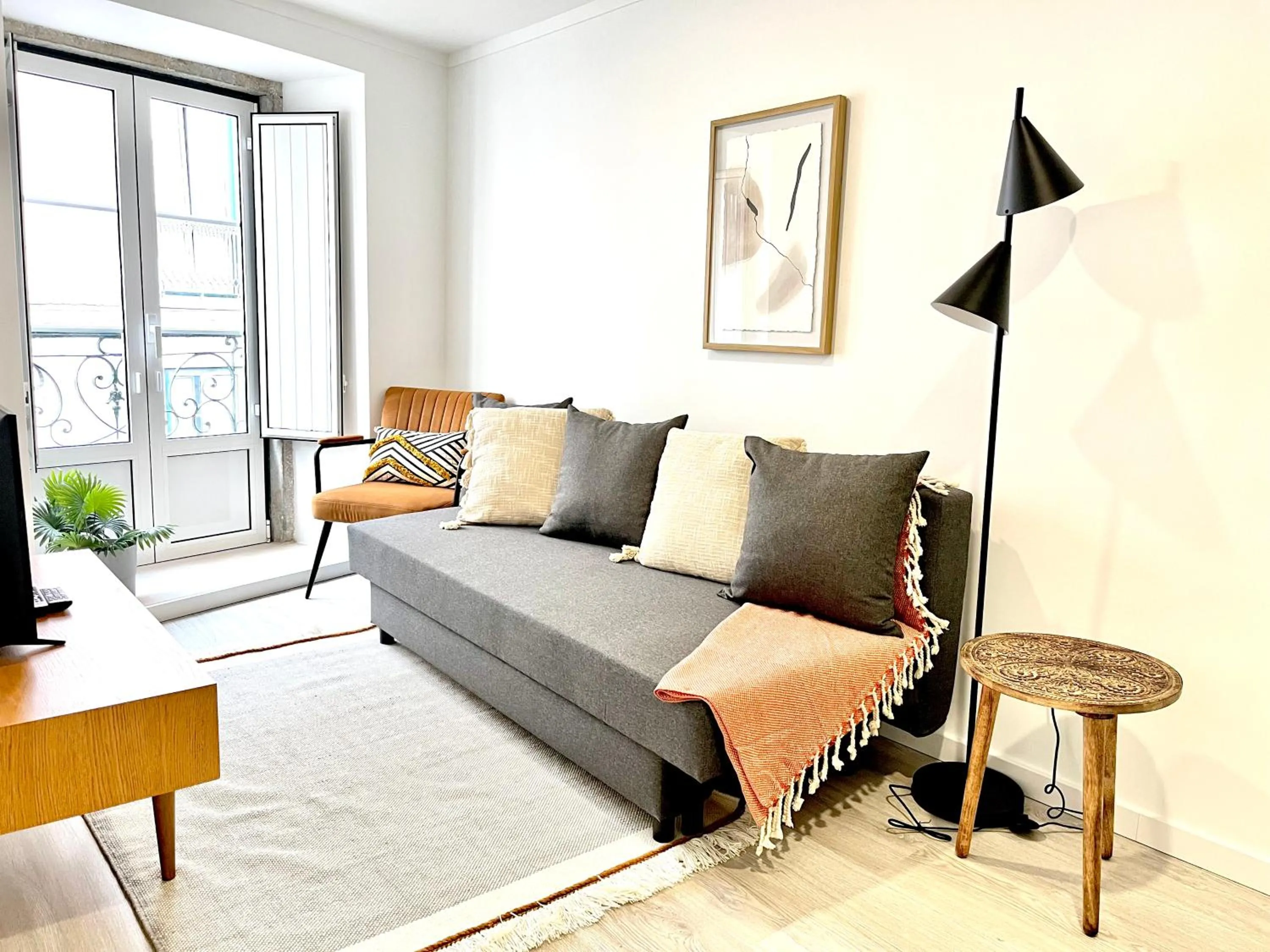 Living room in Apartments Center Santos