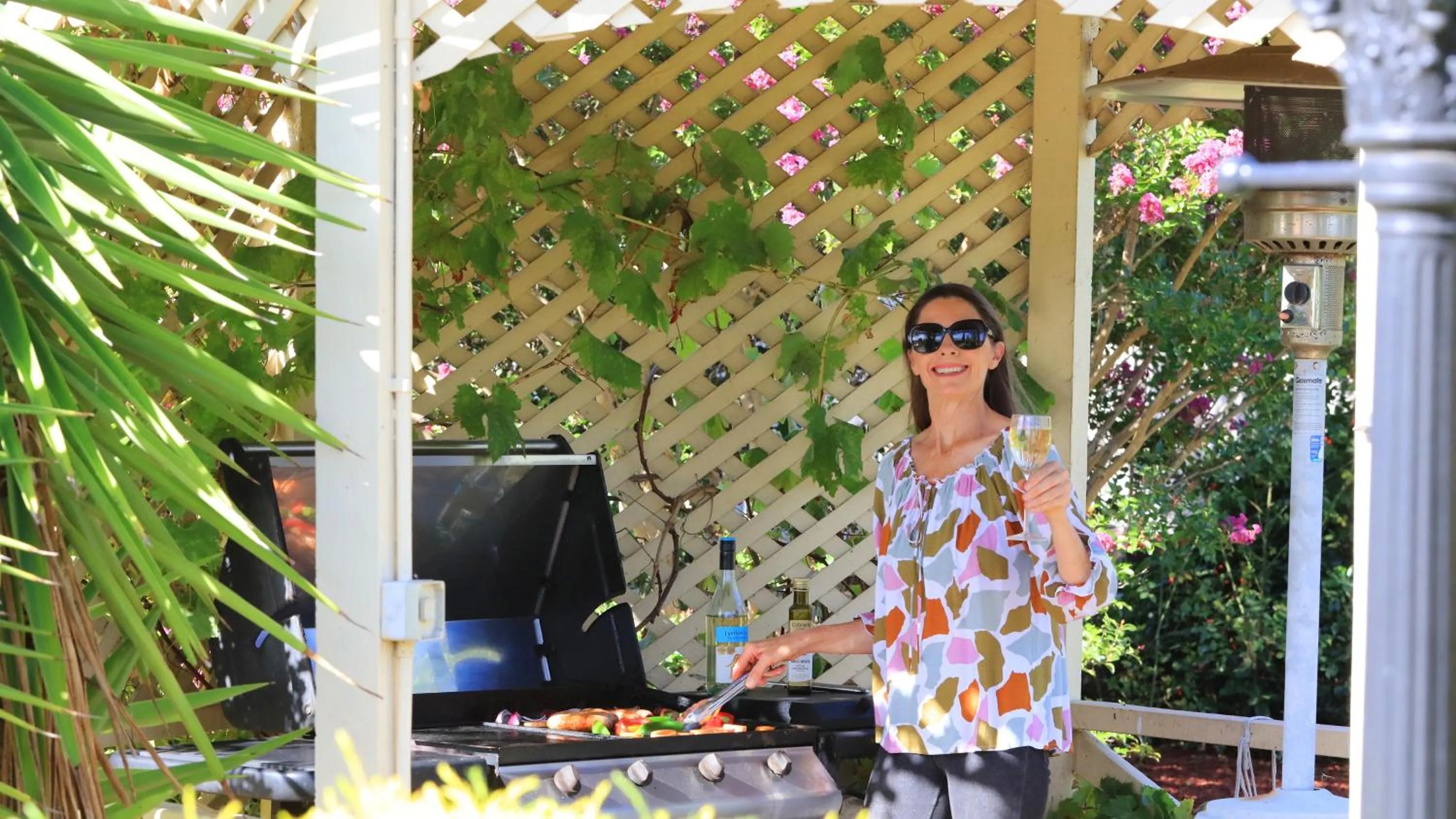 BBQ facilities in Glider City Motel Benalla