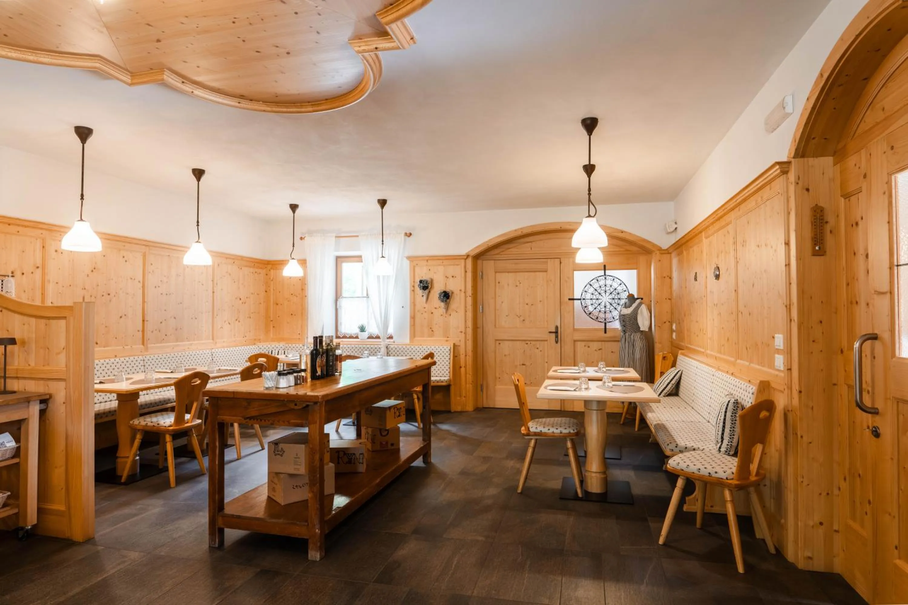 Dining area in Coronata Haus