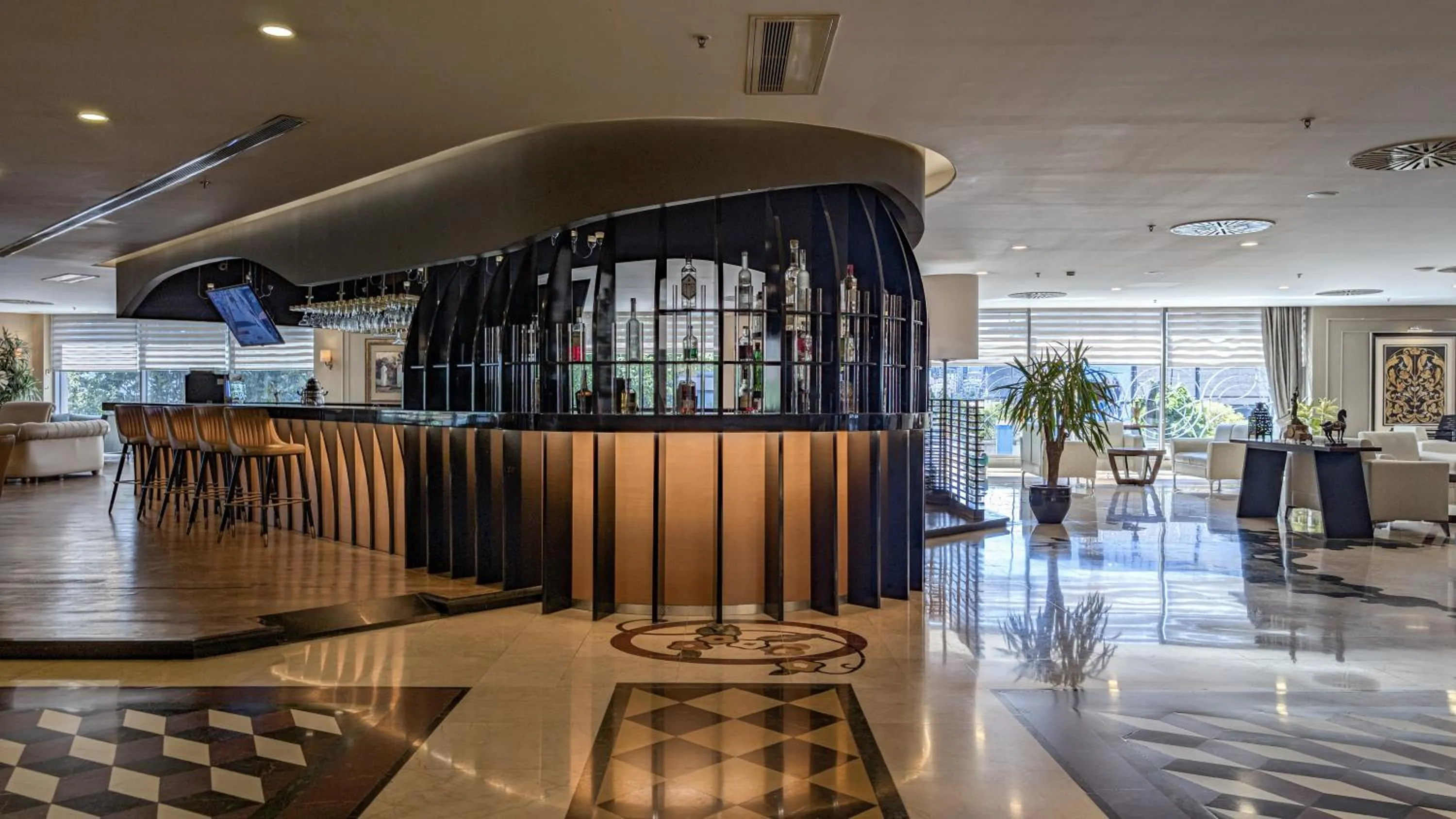 Lobby or reception in Istanbul Gonen Hotel