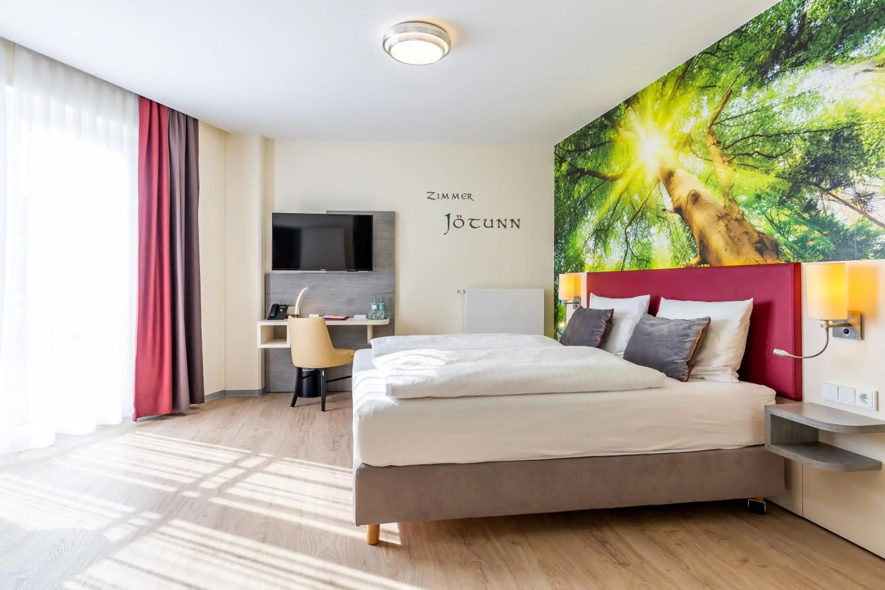 Deluxe Double Room in Mythenresort Heimdall Deluxe Double Room in Mythenresort Heimdall