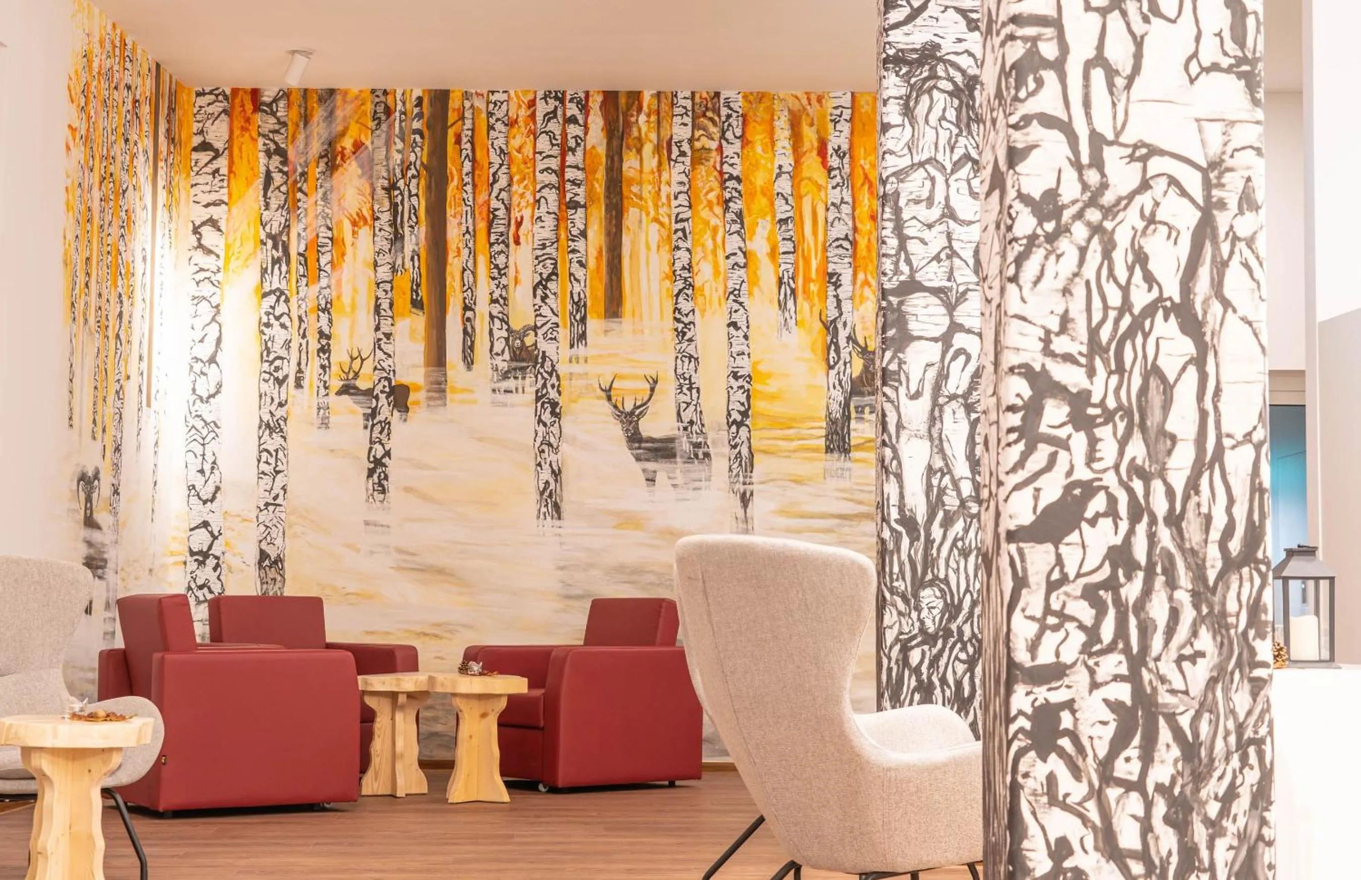 Lobby or reception in Mythenresort Heimdall