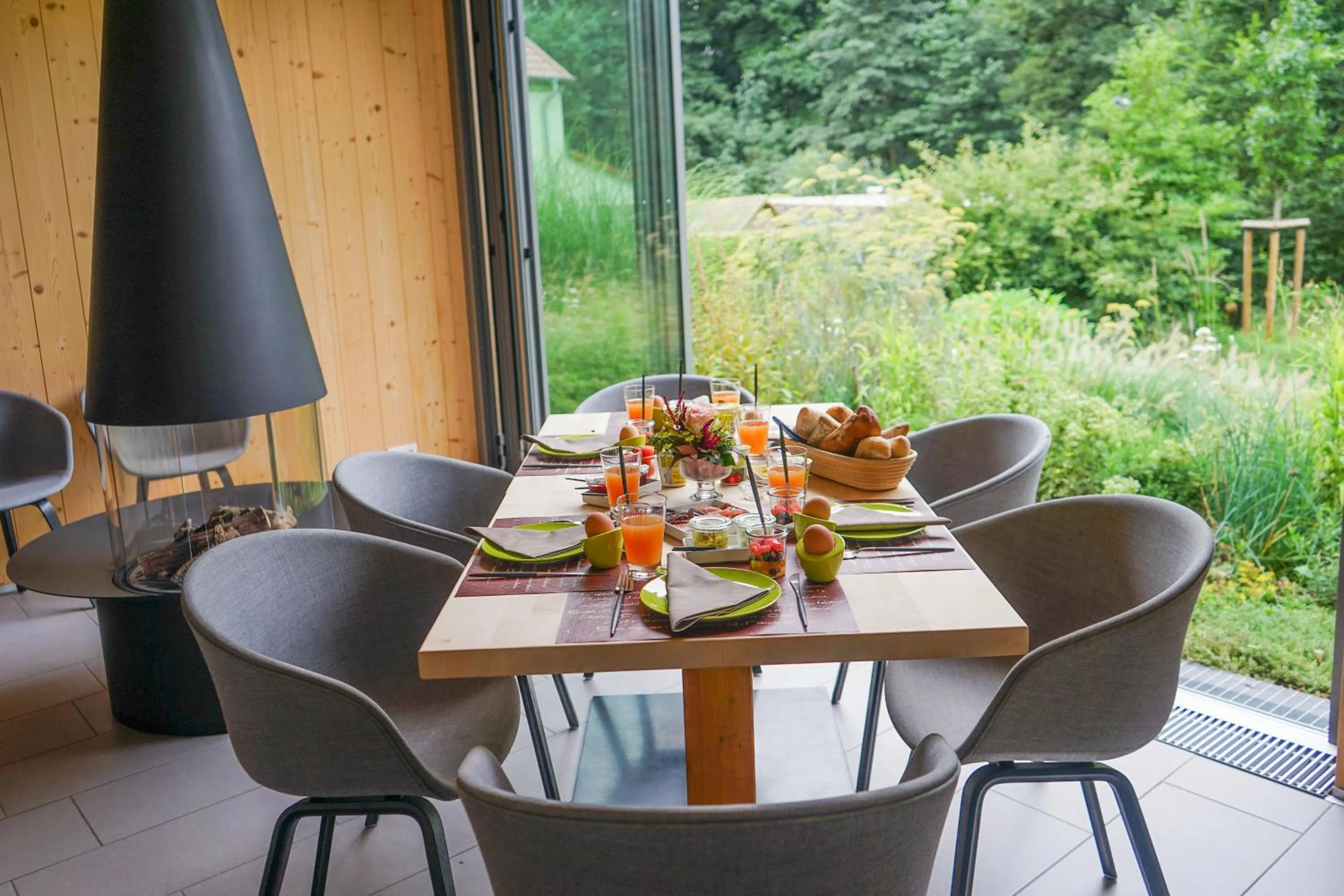 Breakfast in Biohotel Schönhagener Mühle