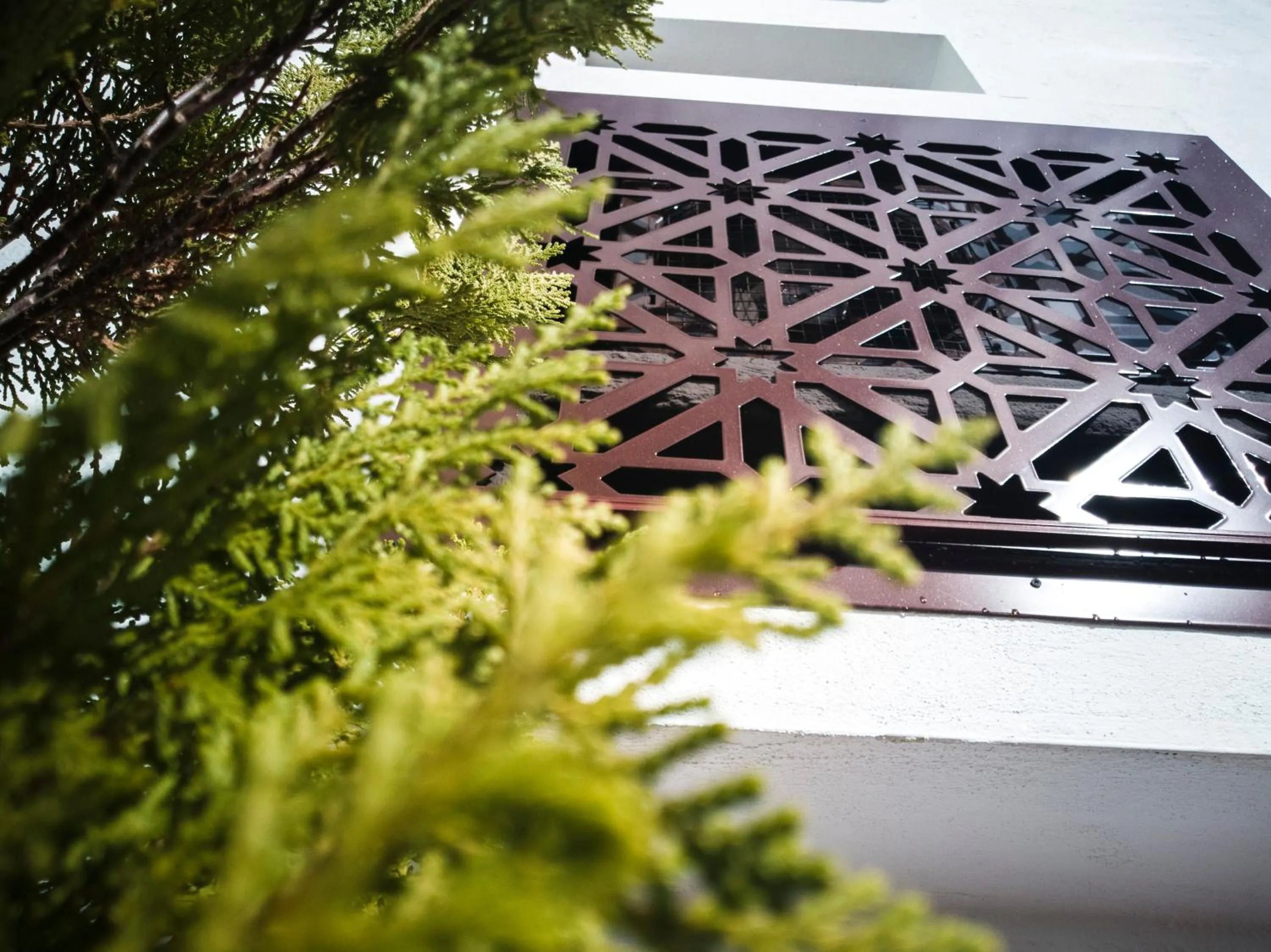 Facade/entrance in Hotel Abadi