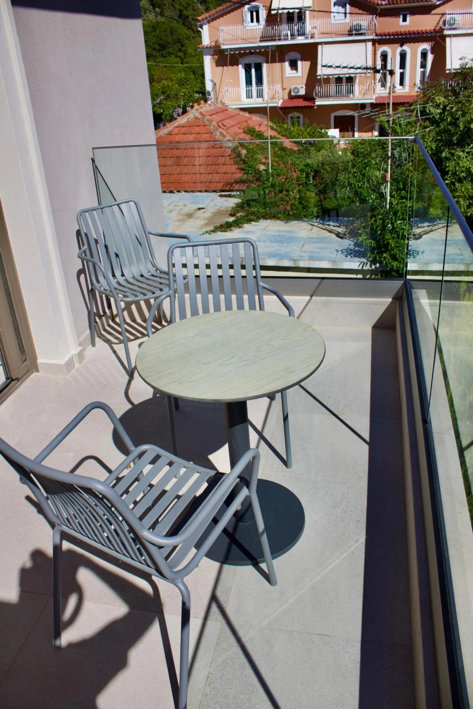 Balcony/Terrace in Notos Luxury Studios