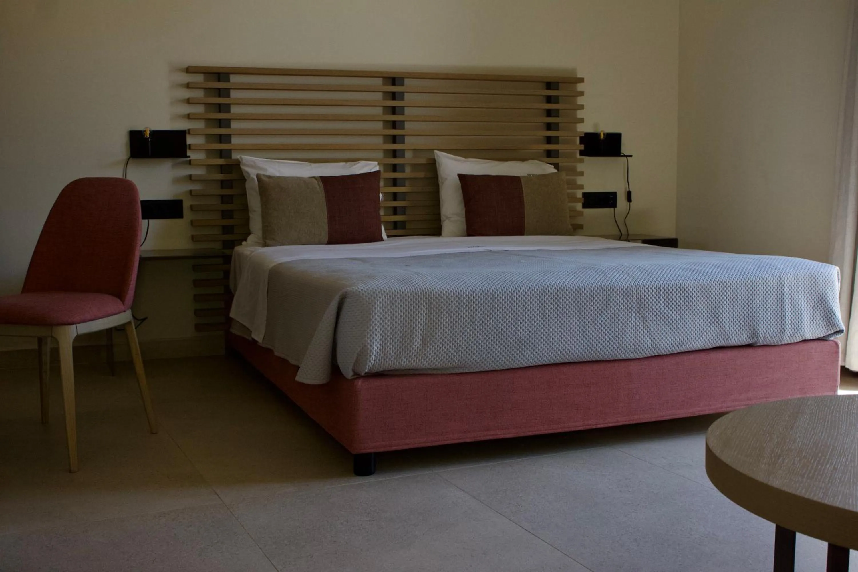 Bed in Notos Luxury Studios