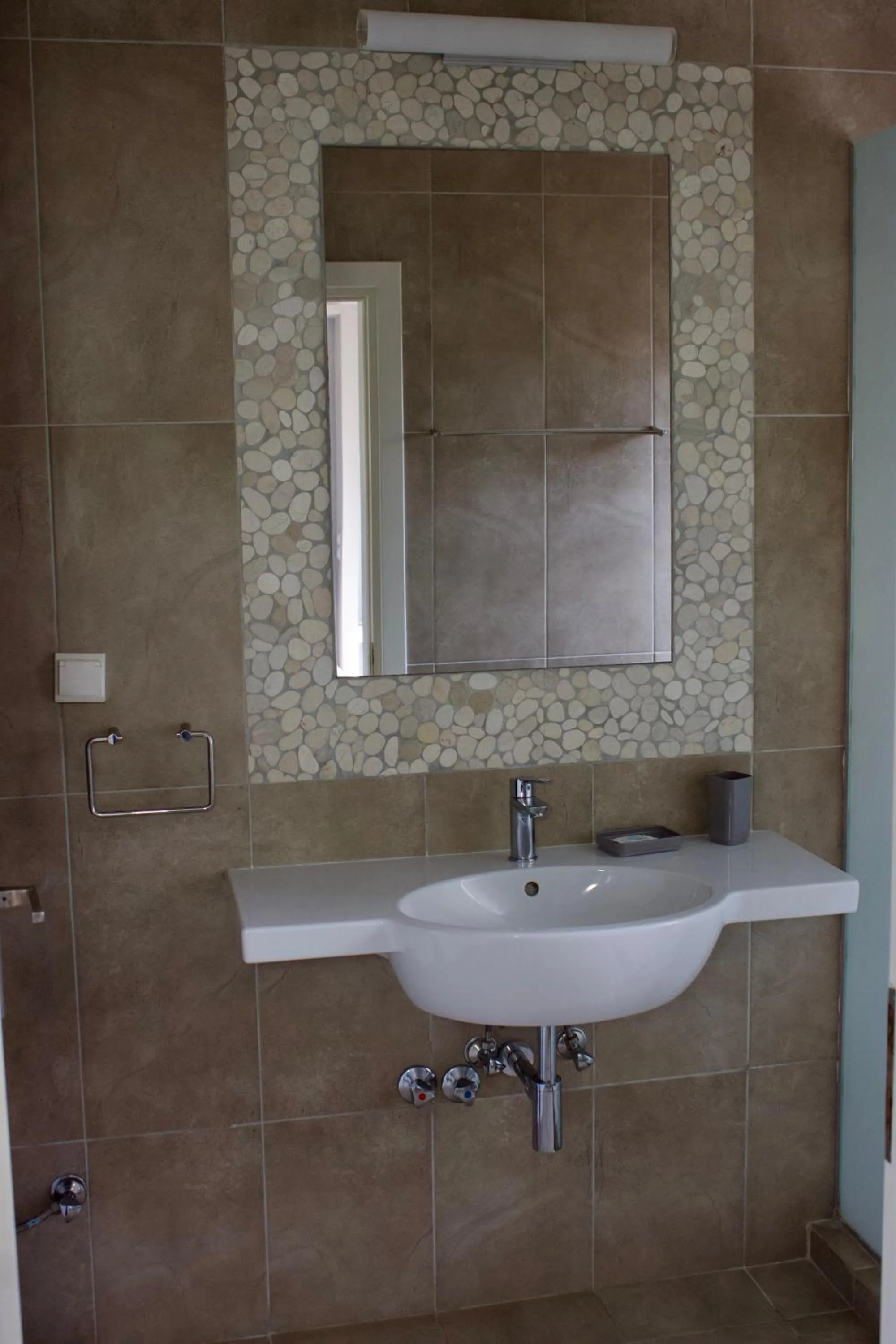 Bathroom in Notos Luxury Studios