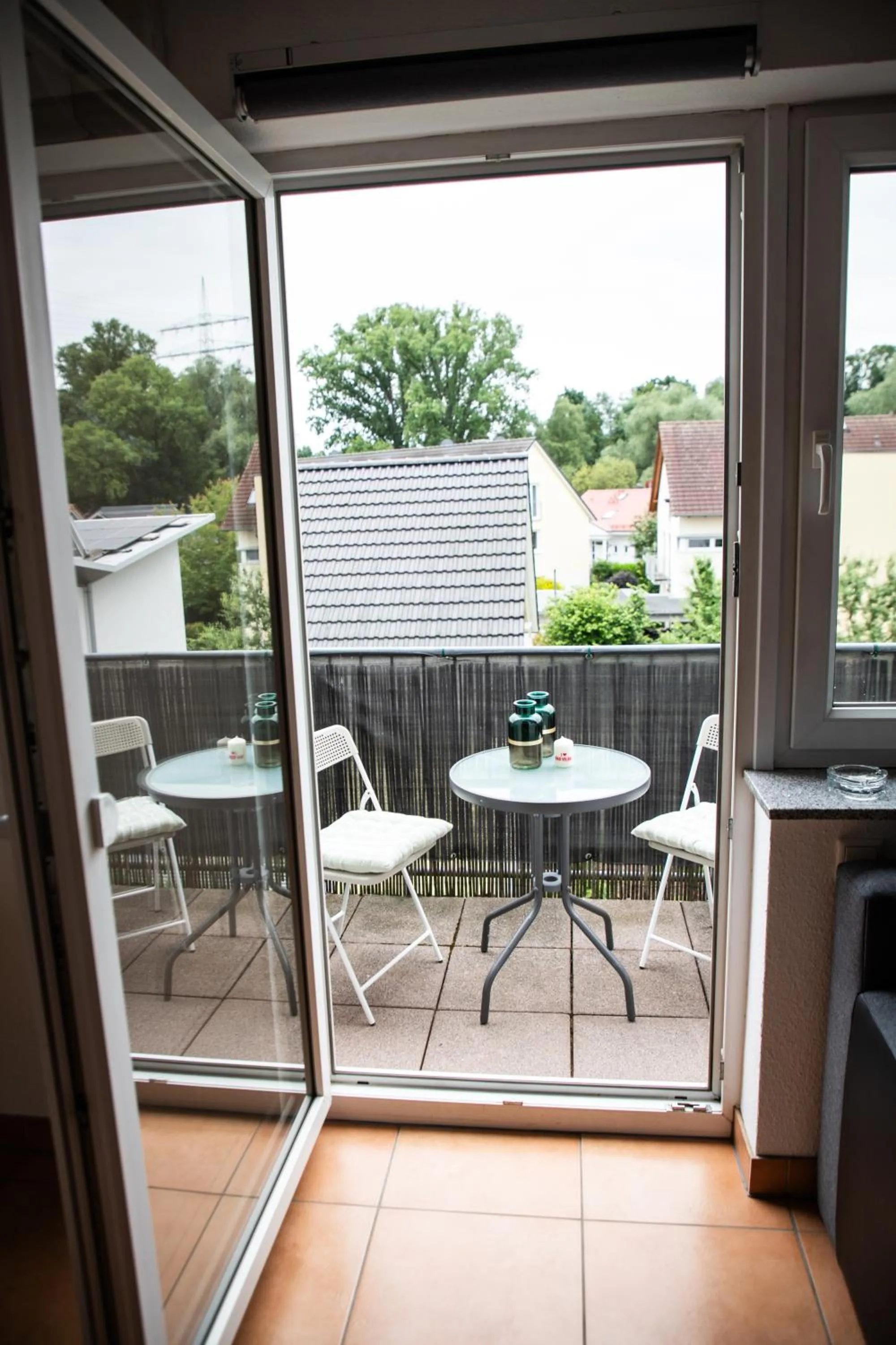 Balcony/Terrace in Art & Nature Apartments in der Nähe FFM-Messe