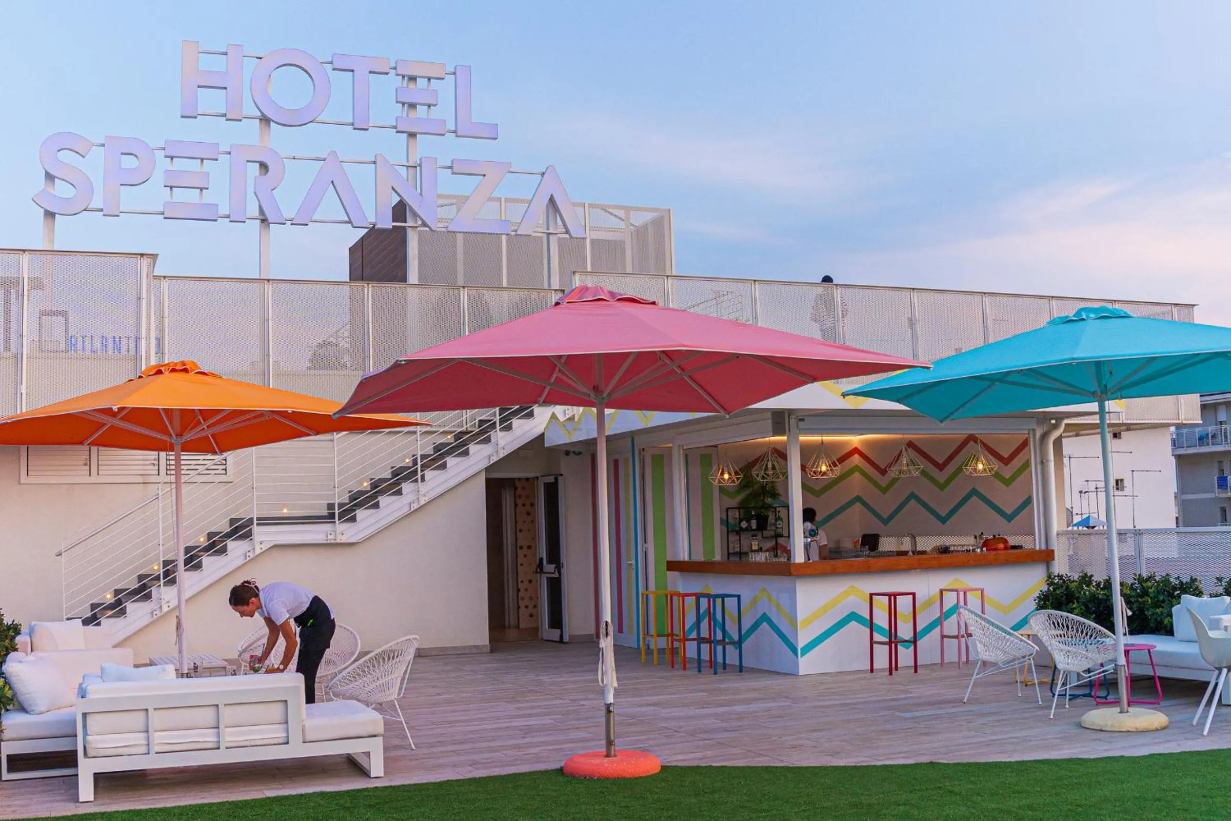 Solarium in Hotel Speranza