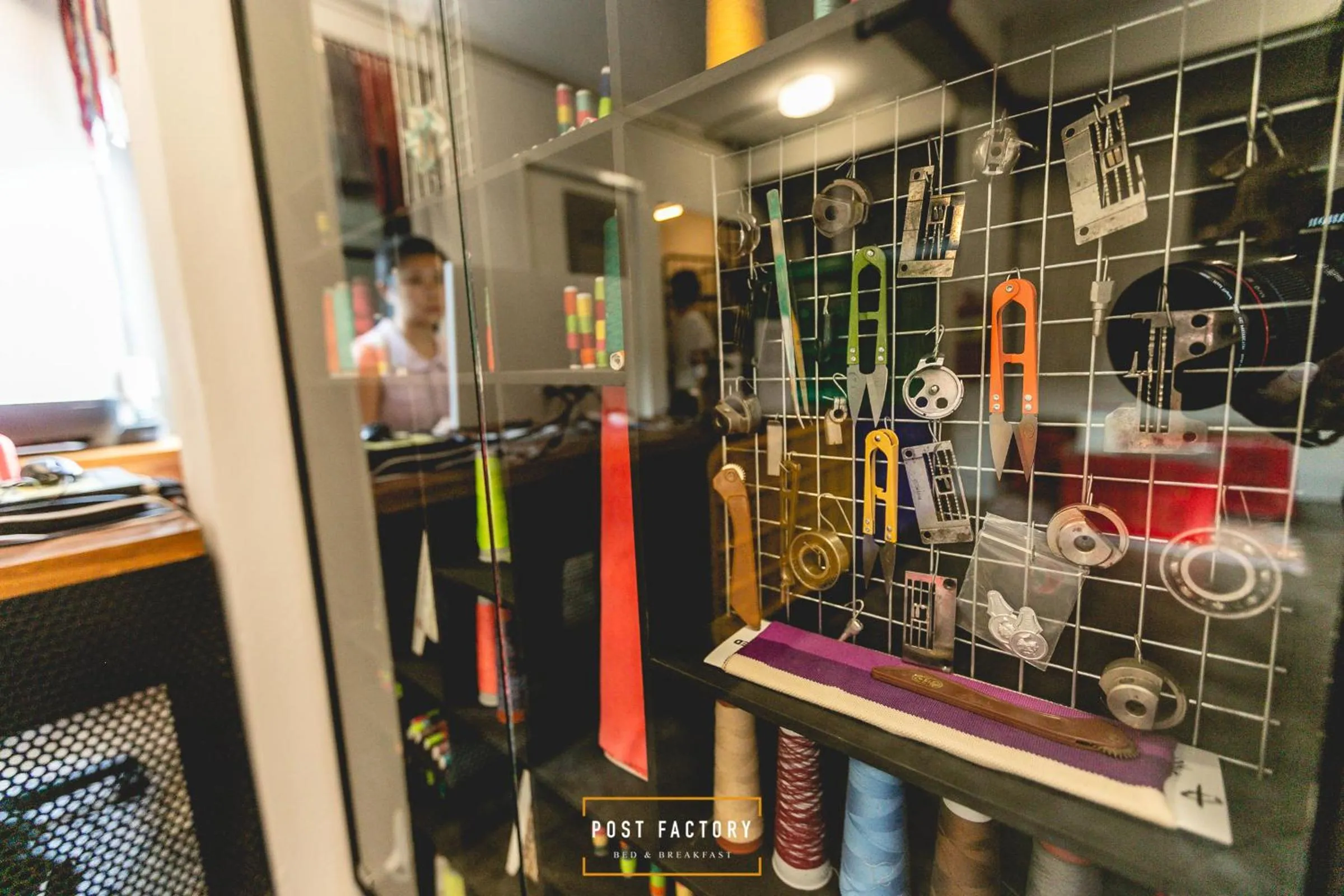 Lounge or bar in Post Factory Bed & Breakfast