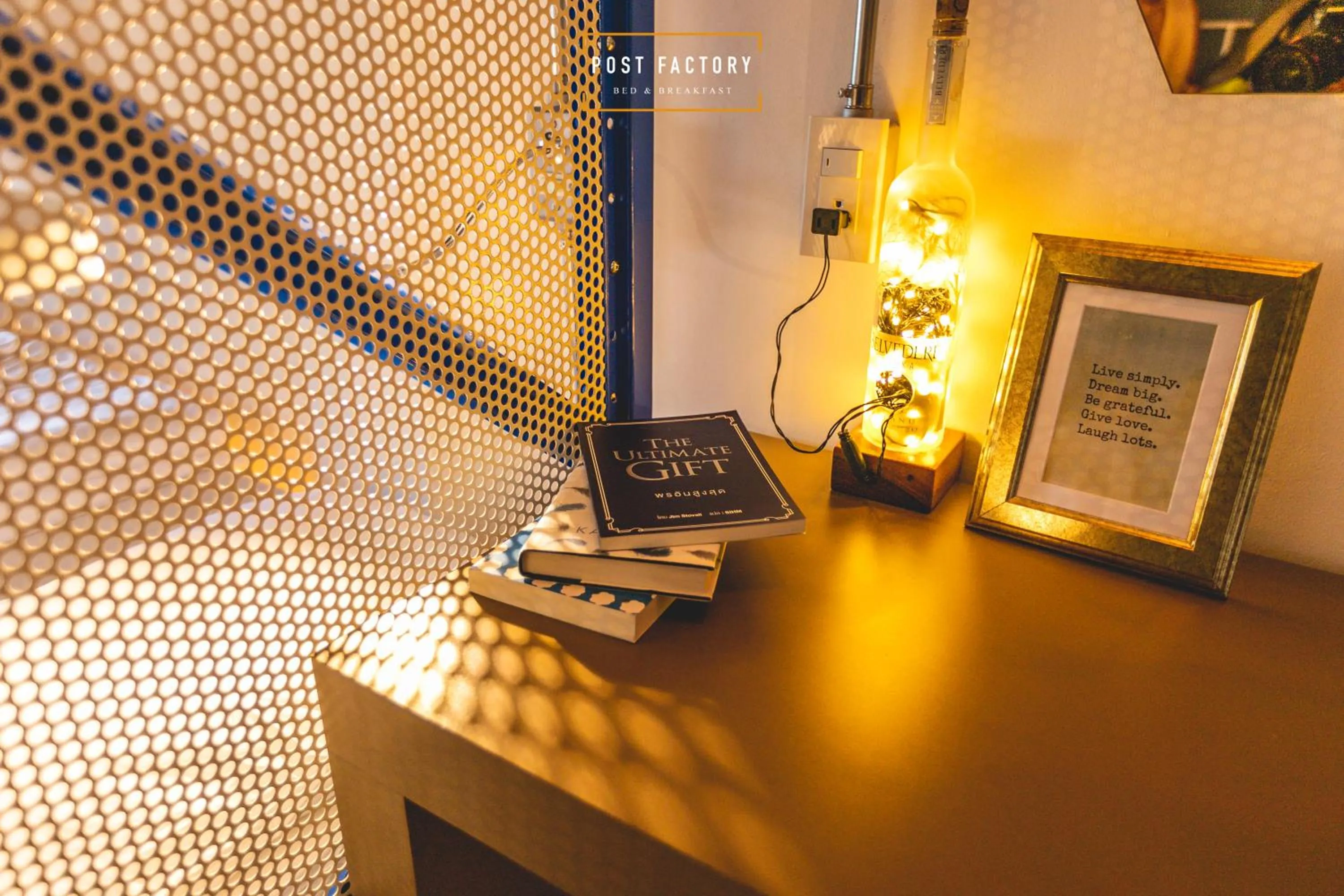 Lobby or reception in Post Factory Bed & Breakfast