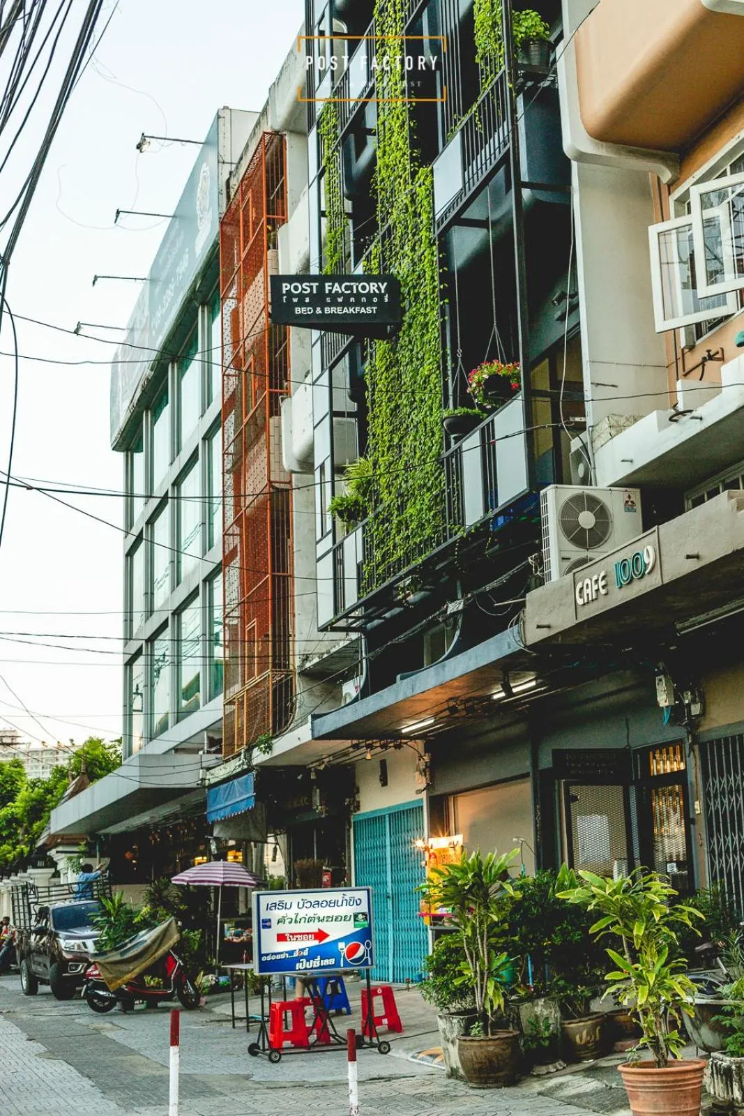 Property logo or sign in Post Factory Bed & Breakfast