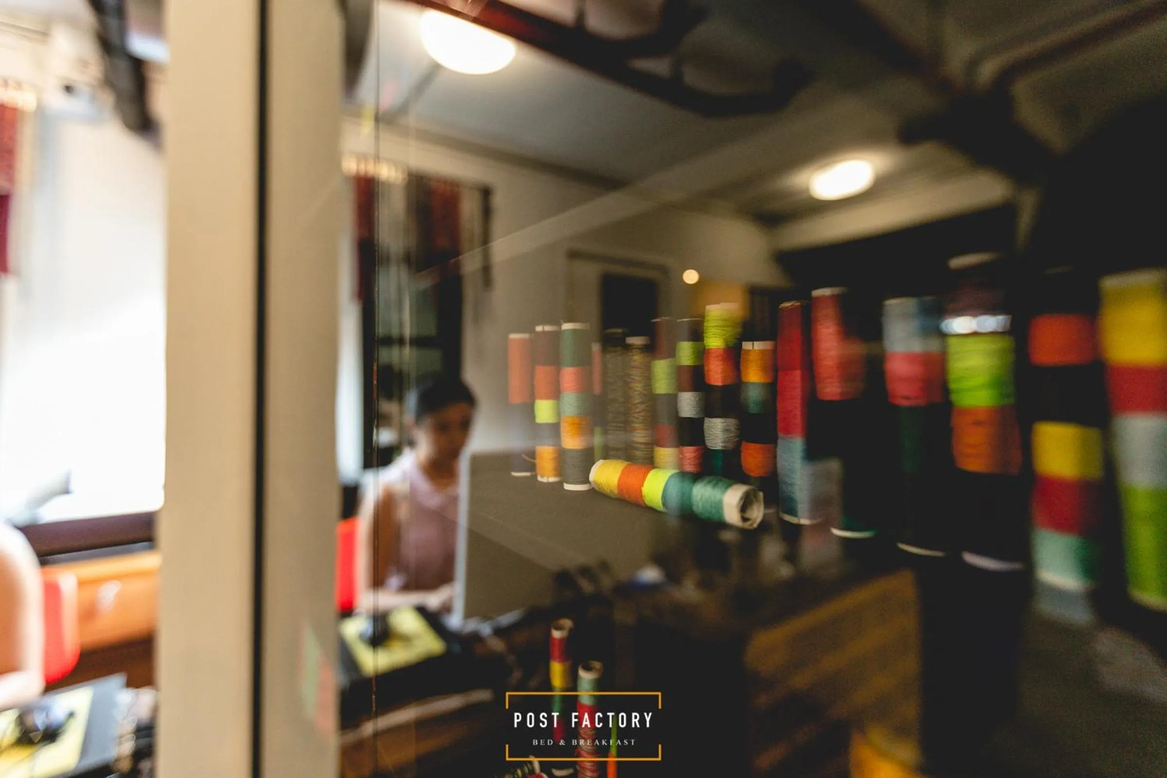 Lobby or reception in Post Factory Bed & Breakfast