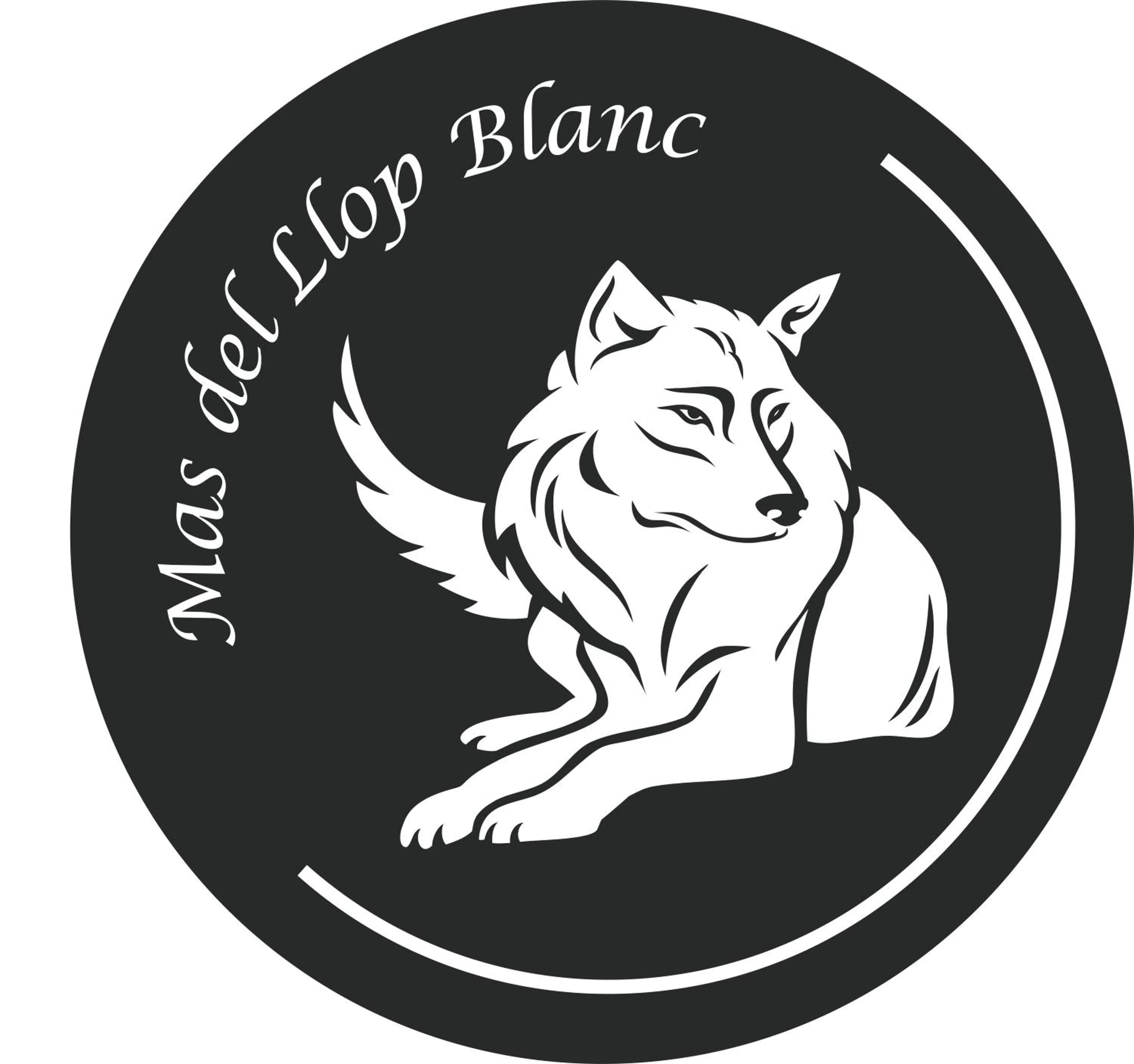 Property logo or sign in Mas Del Llop Blanc - Dog friendly Hostal Rural - B&B